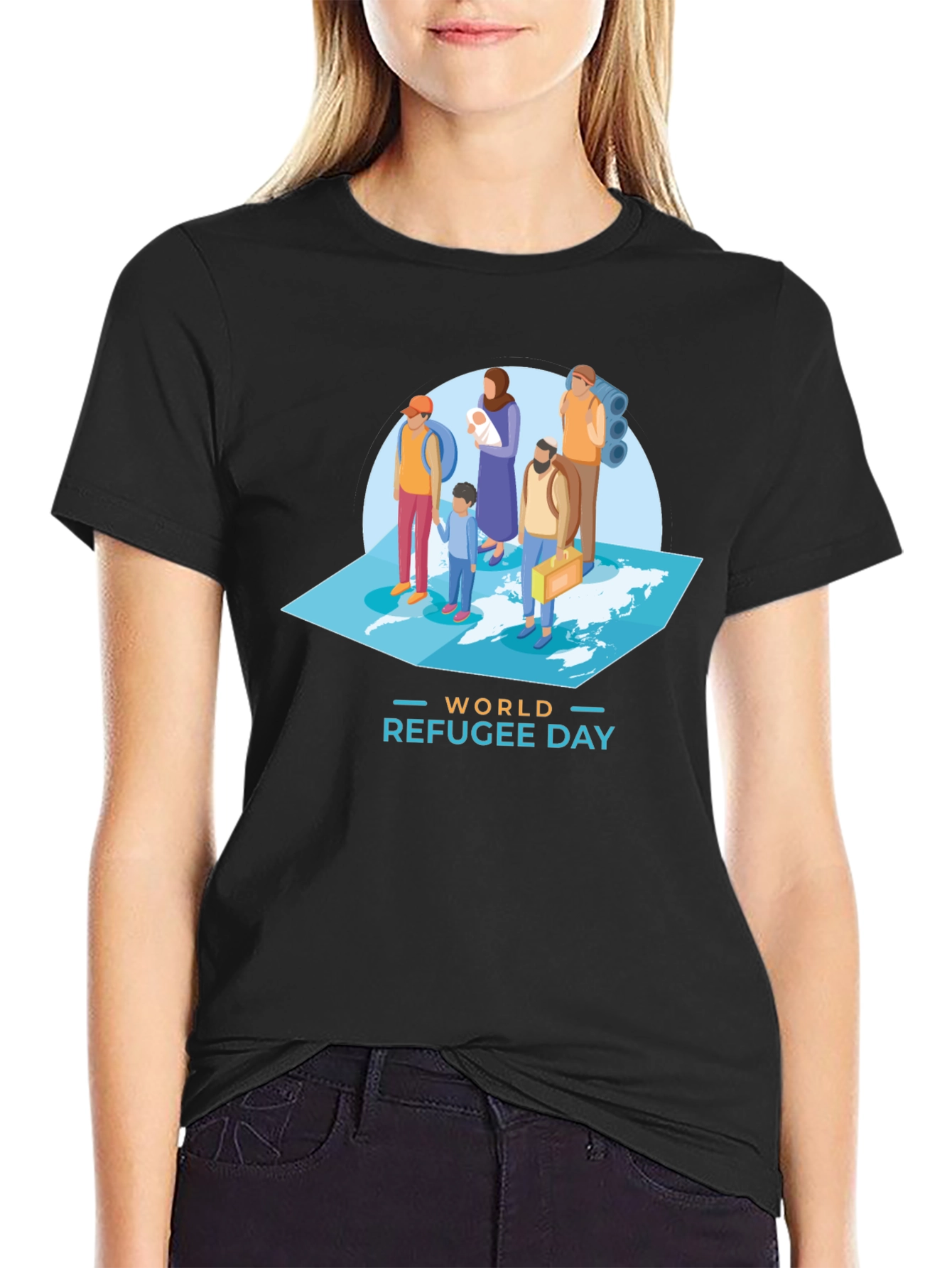 World Refugee Day Graphic T-Shirt