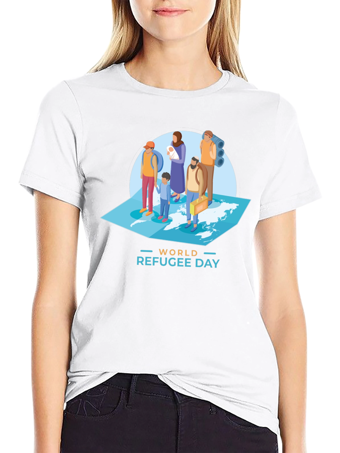 World Refugee Day Graphic T-Shirt