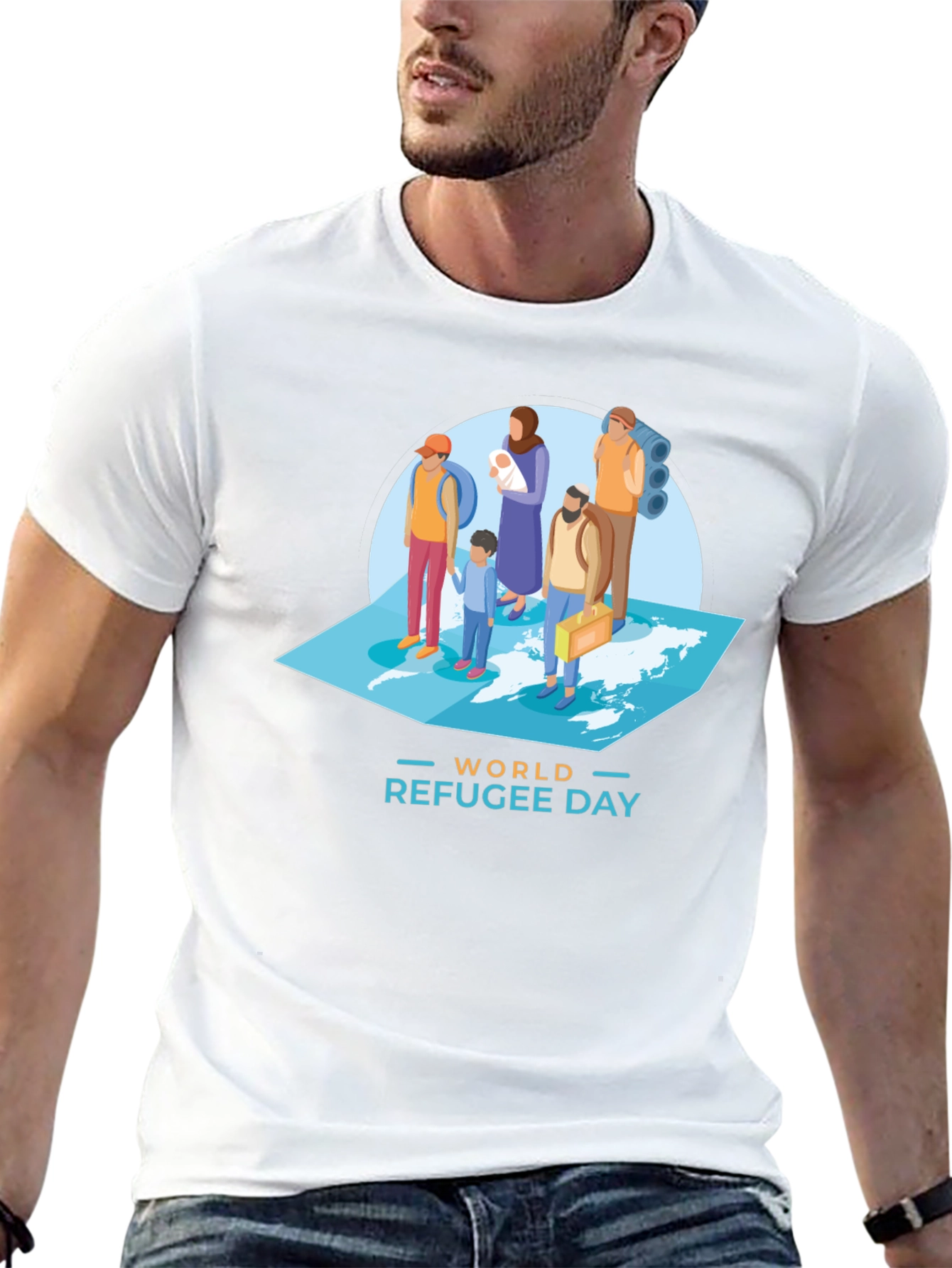 World Refugee Day Graphic T-Shirt