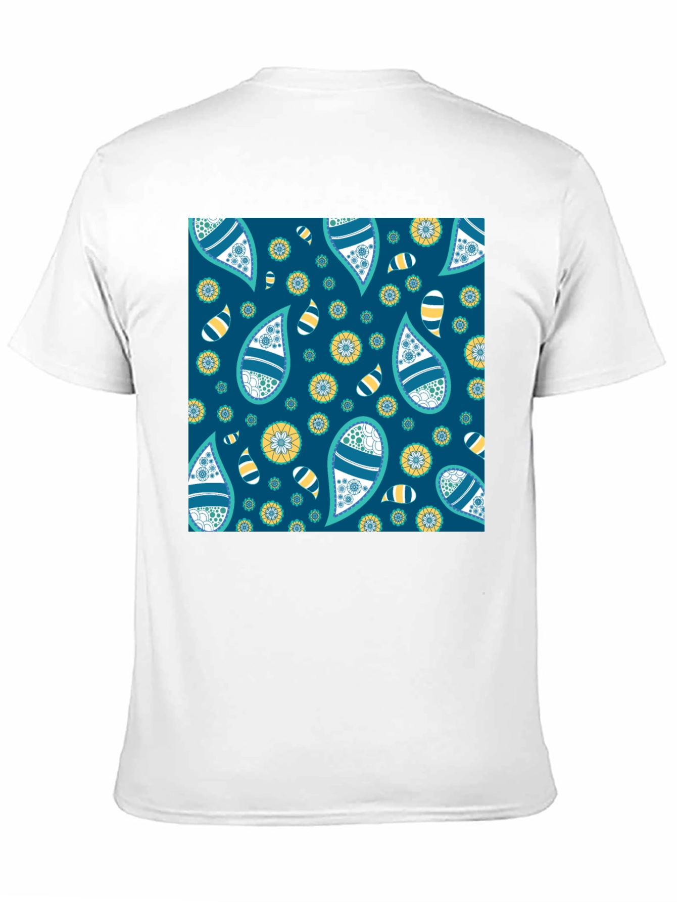 Paisley Pattern T-Shirt: Stylish Casual Wear
