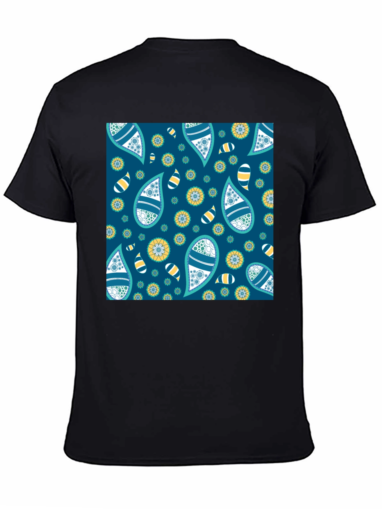 Paisley Pattern T-Shirt: Stylish Casual Wear