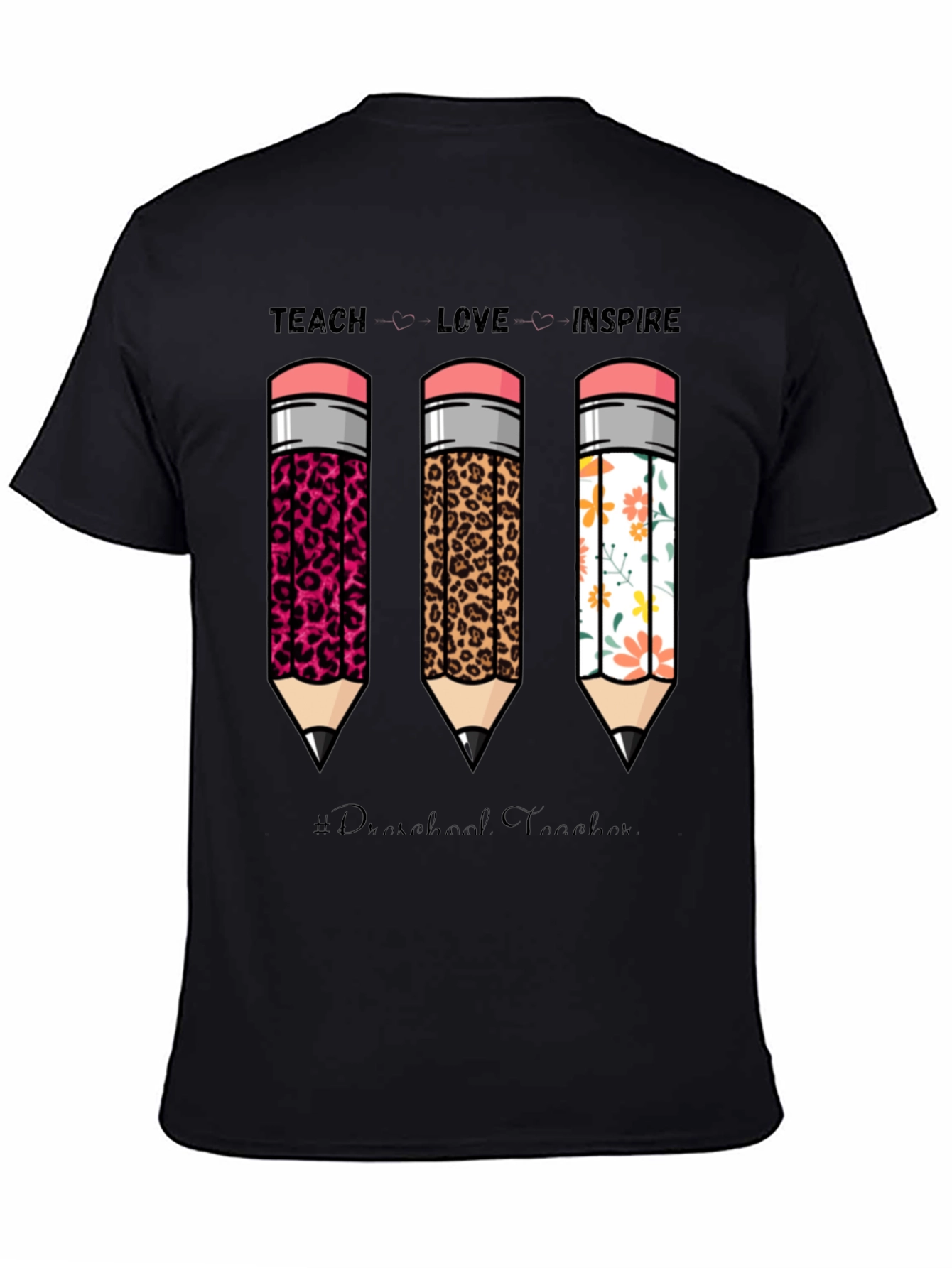 Teach Love Inspire Teacher Graphic Tee