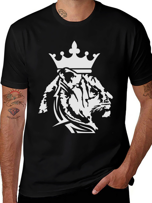 King Tiger Graphic Tee - Black T-Shirt