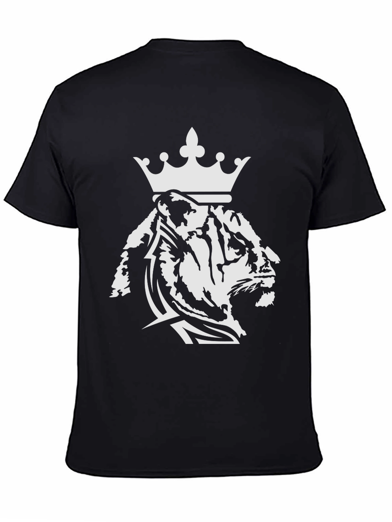 King Tiger Graphic Tee - Black T-Shirt