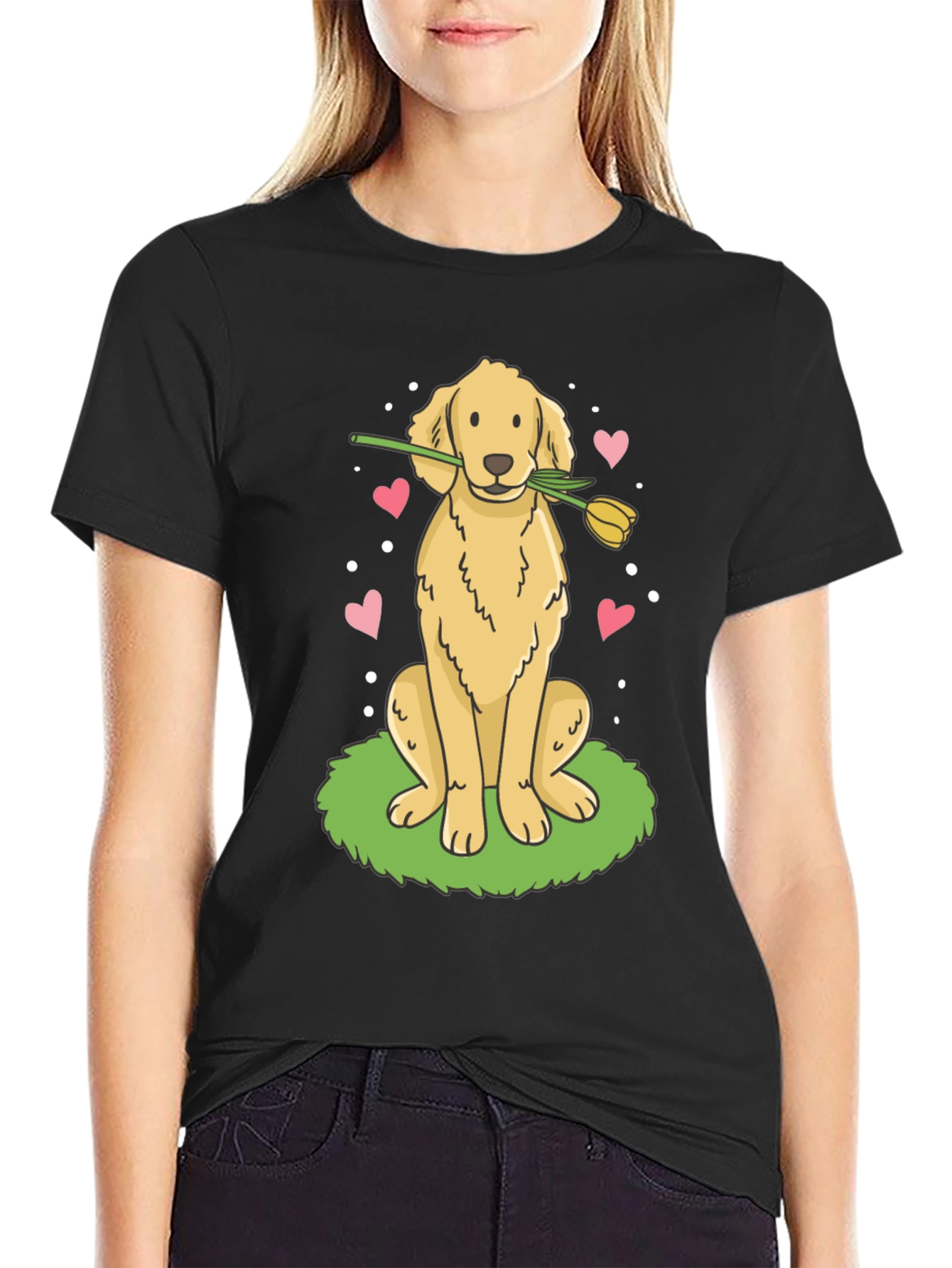 Golden Retriever Love T-Shirt
