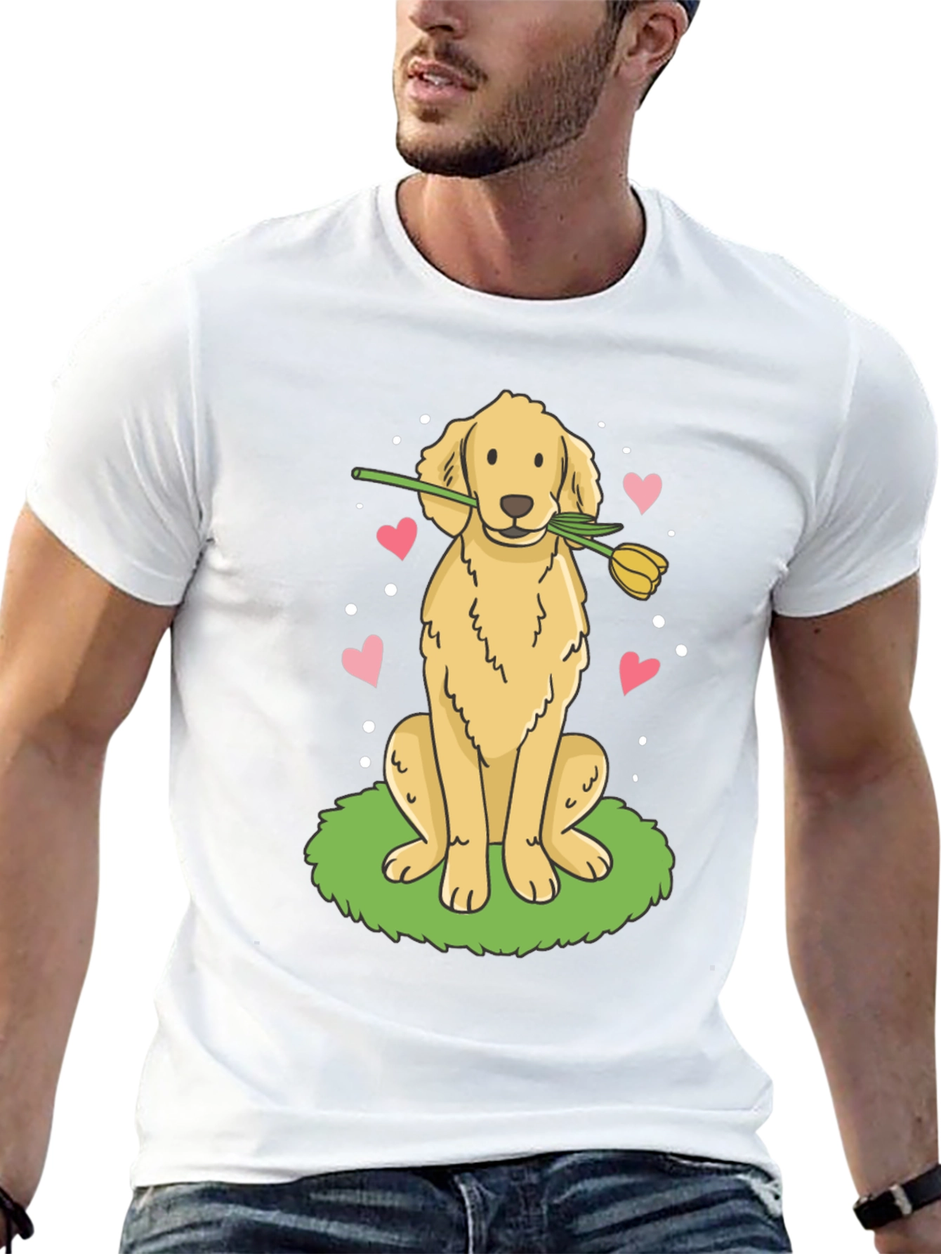 Golden Retriever Love T-Shirt