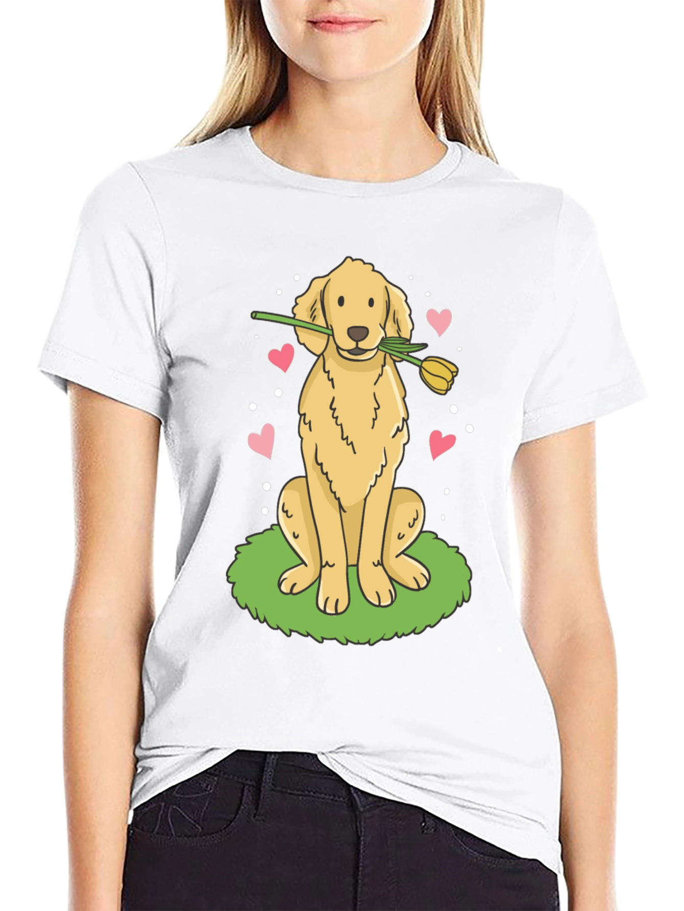 Golden Retriever Love T-Shirt