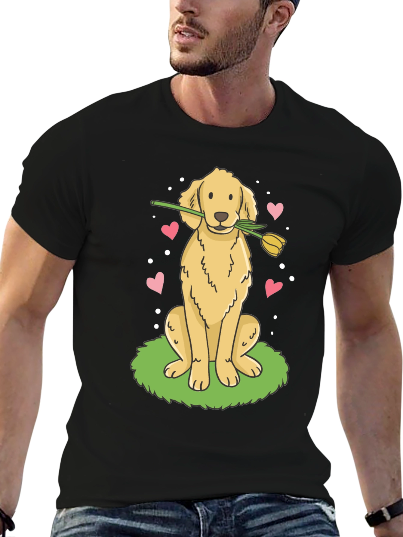 Golden Retriever Love T-Shirt