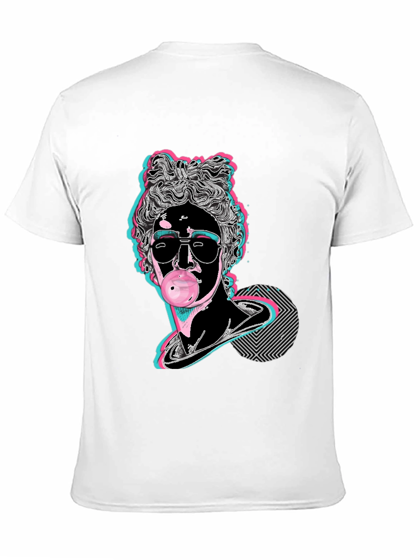 Vaporwave Statue Graphic T-Shirt