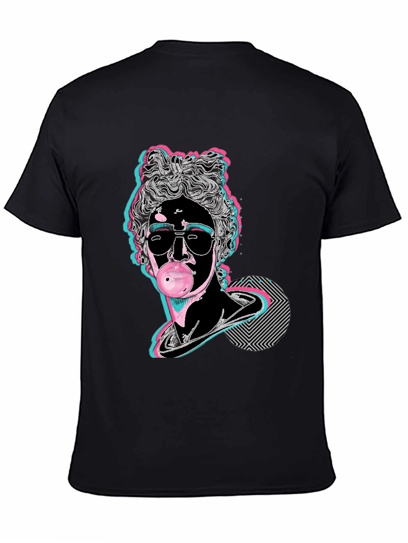 Vaporwave Statue Graphic T-Shirt