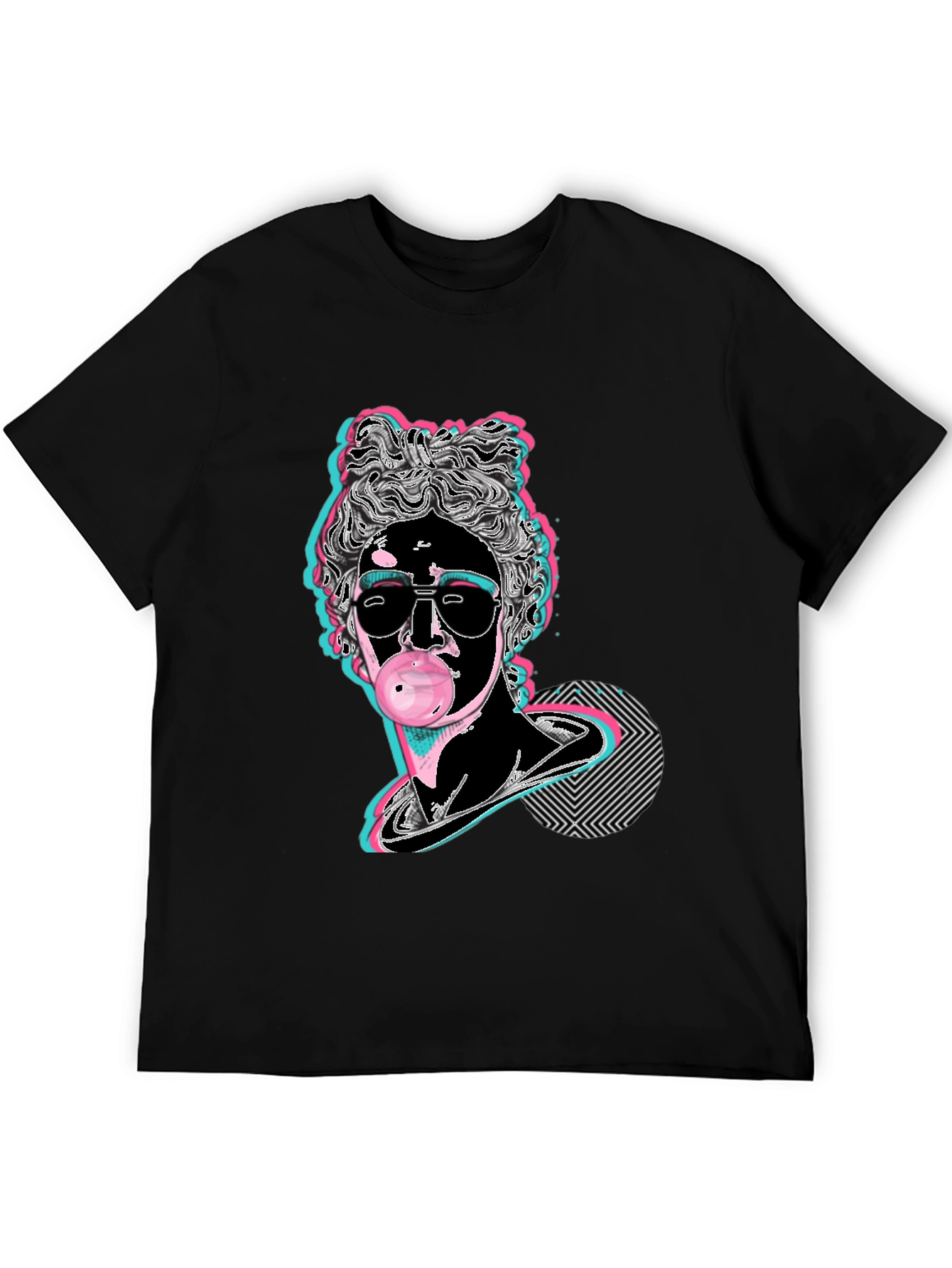 Vaporwave Statue Graphic T-Shirt