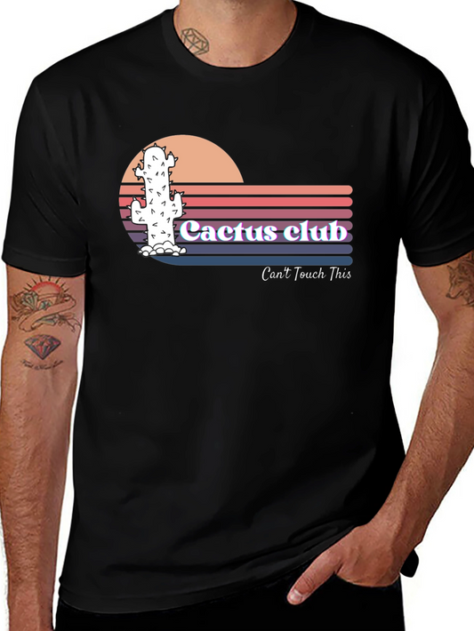 Cactus Club T-Shirt - Retro Style Tee