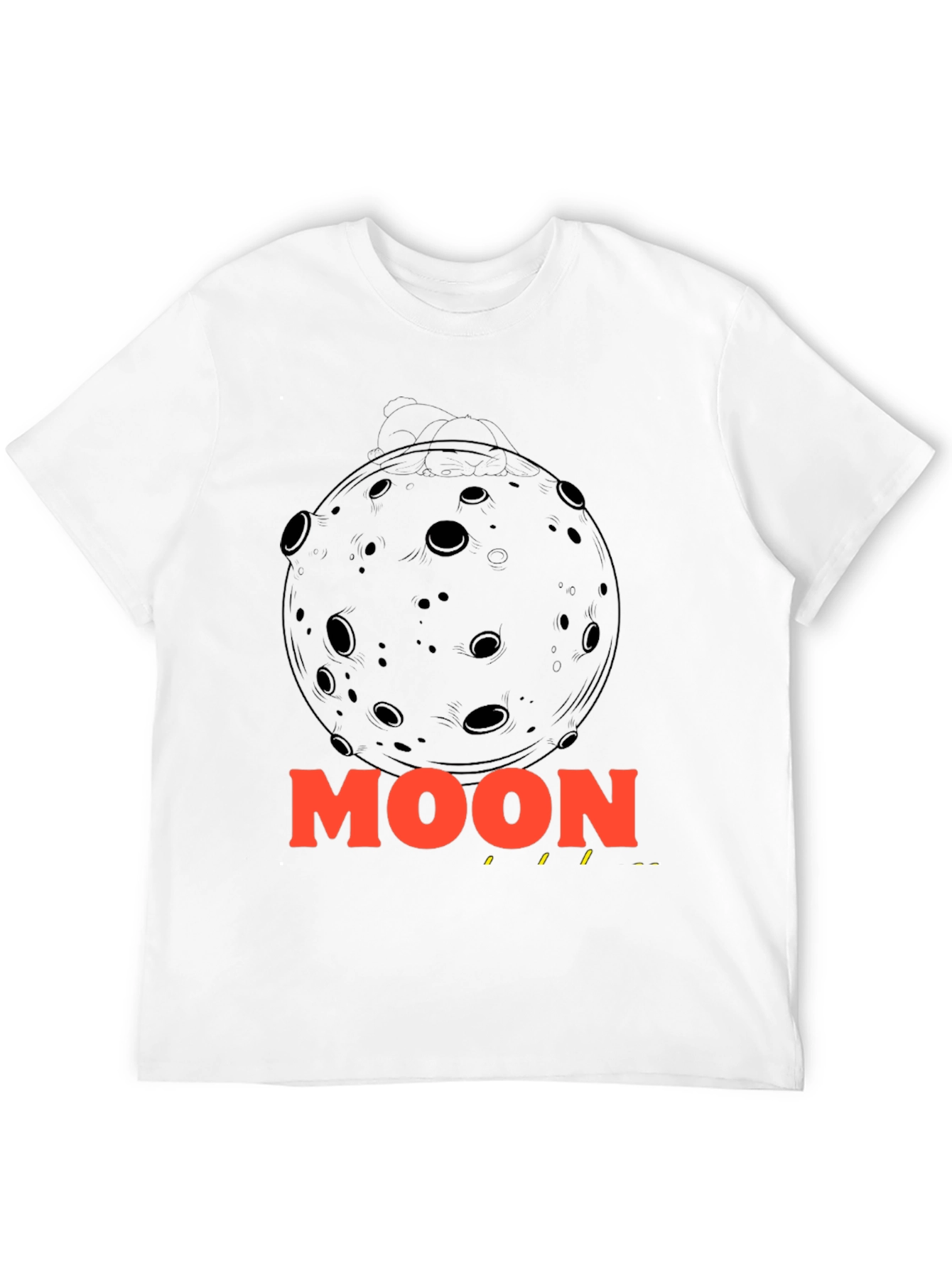 Moon Graphic T-Shirt - Space Exploration Tee