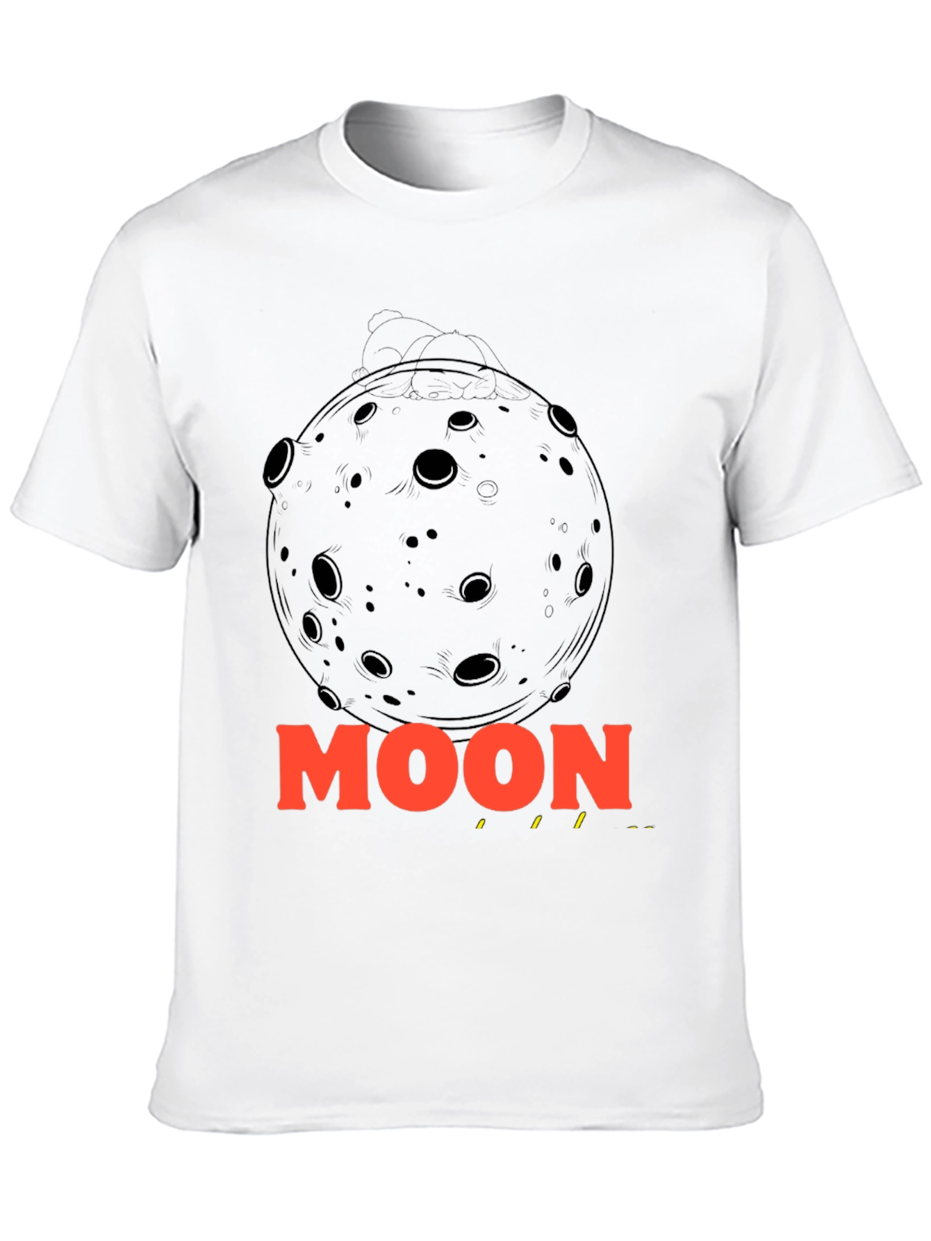 Moon Graphic T-Shirt - Space Exploration Tee