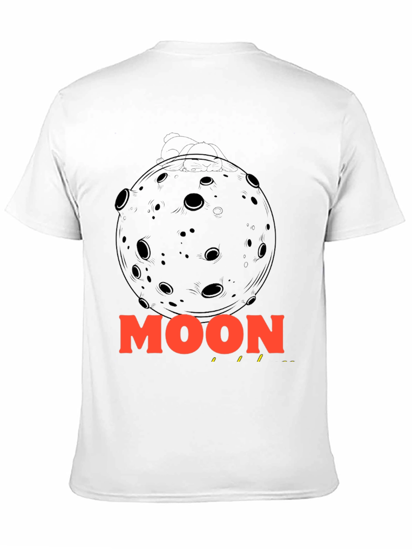 Moon Graphic T-Shirt - Space Exploration Tee