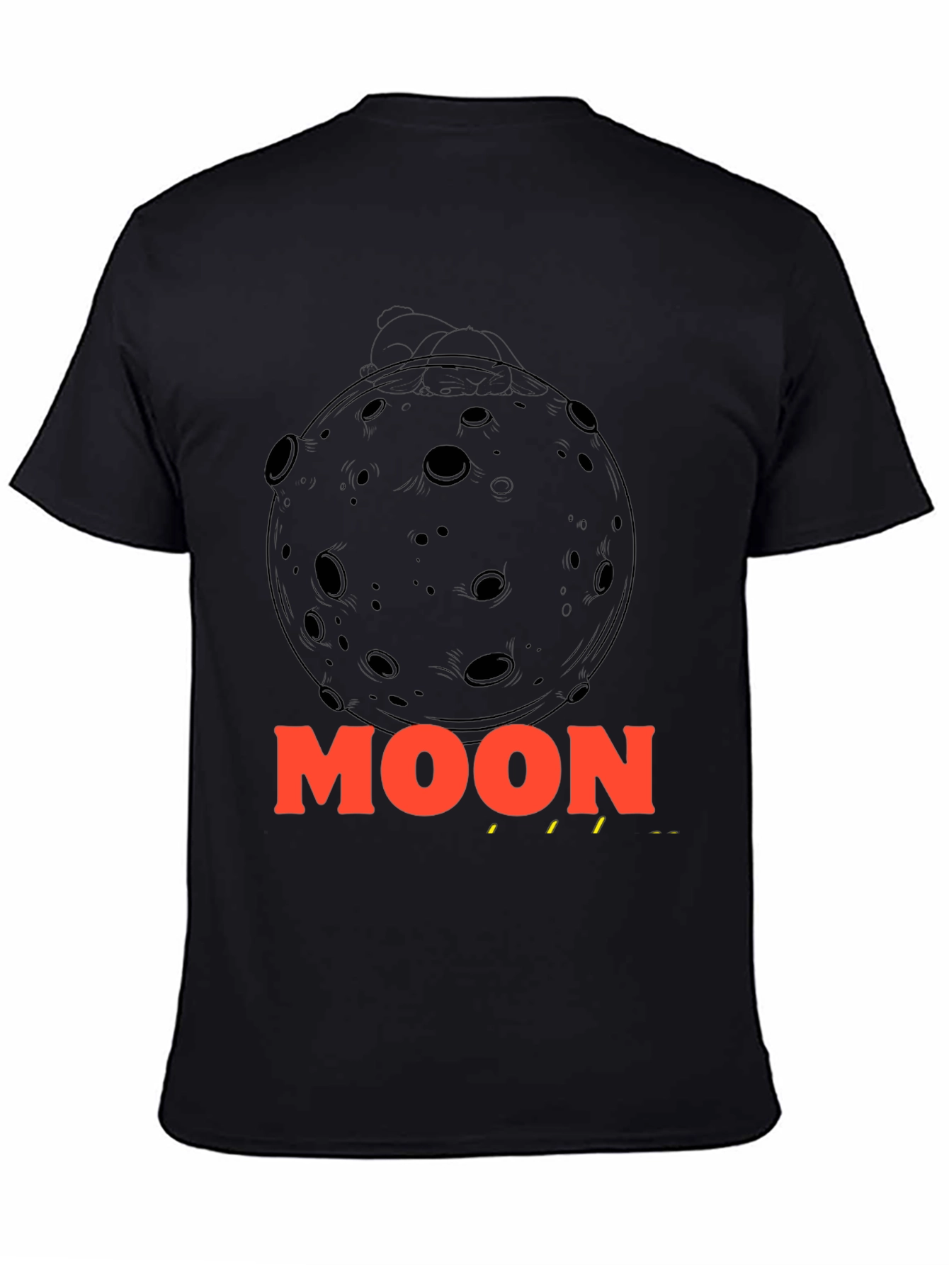 Moon Graphic T-Shirt - Space Exploration Tee