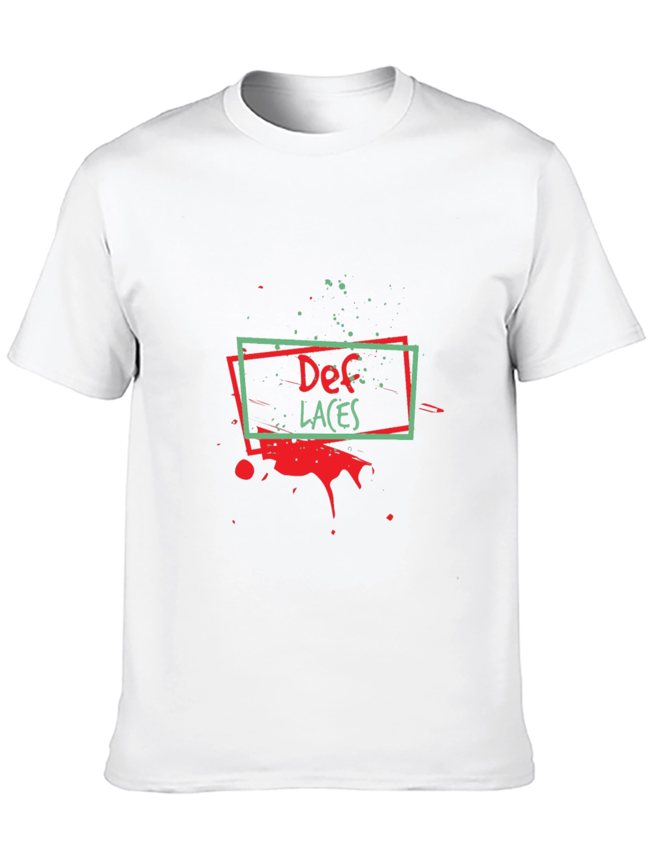 Def Laces Graphic Tee - Stylish Black T-Shirt