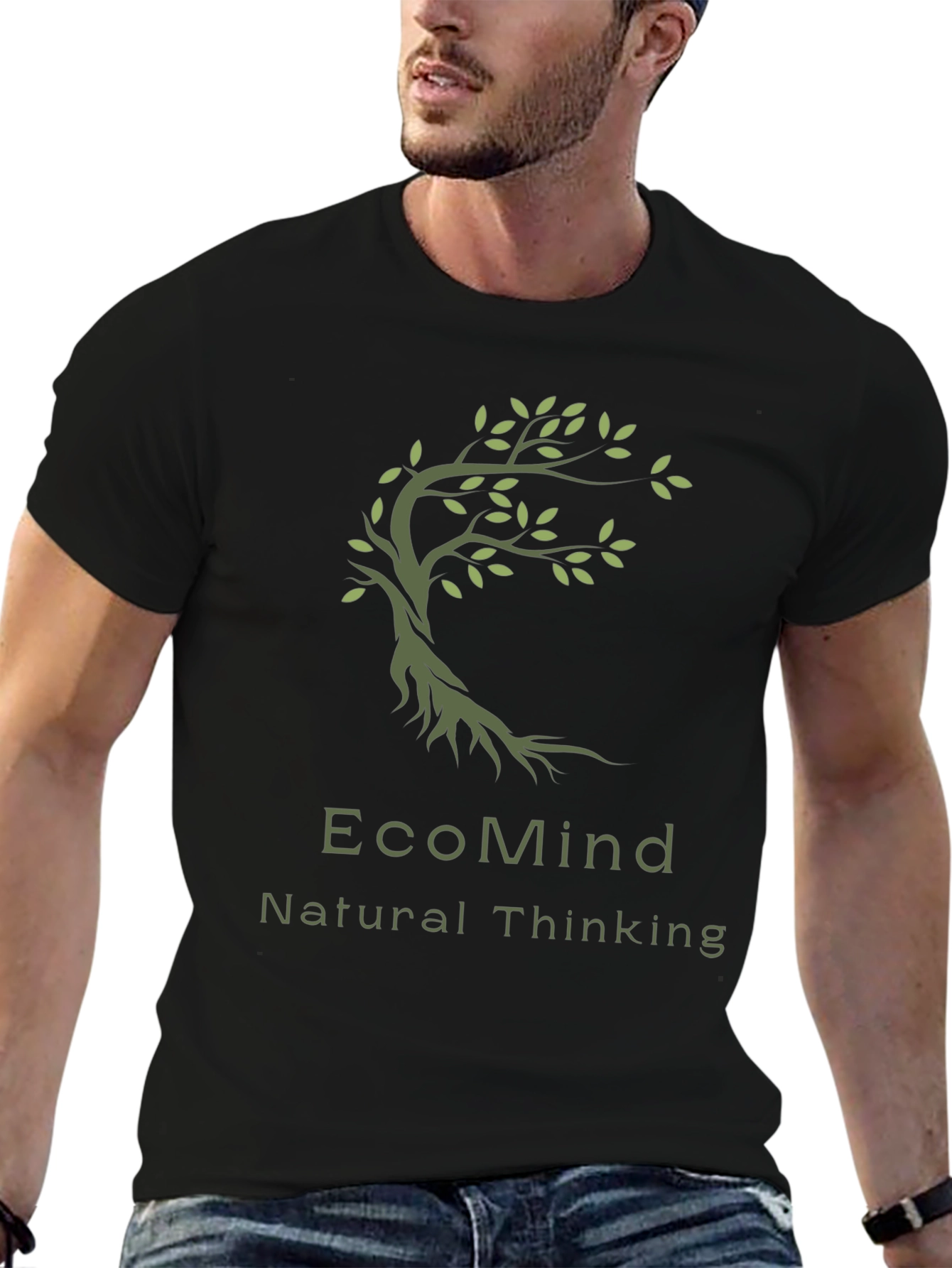 EcoMind Natural Thinking Tee - Sustainable Style
