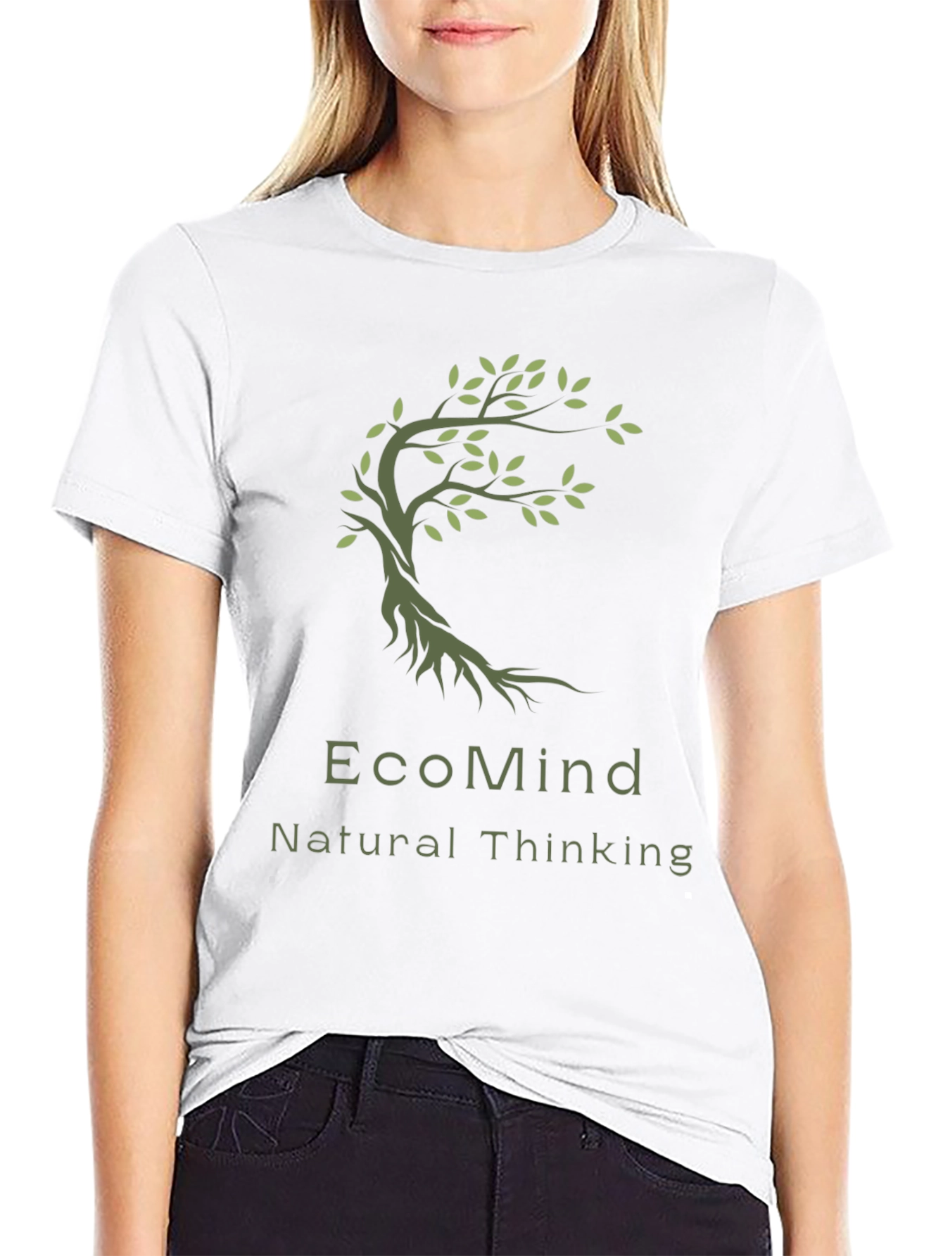 EcoMind Natural Thinking Tee - Sustainable Style