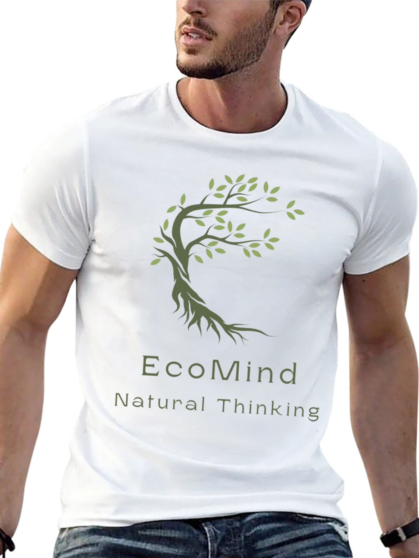 EcoMind Natural Thinking Tee - Sustainable Style