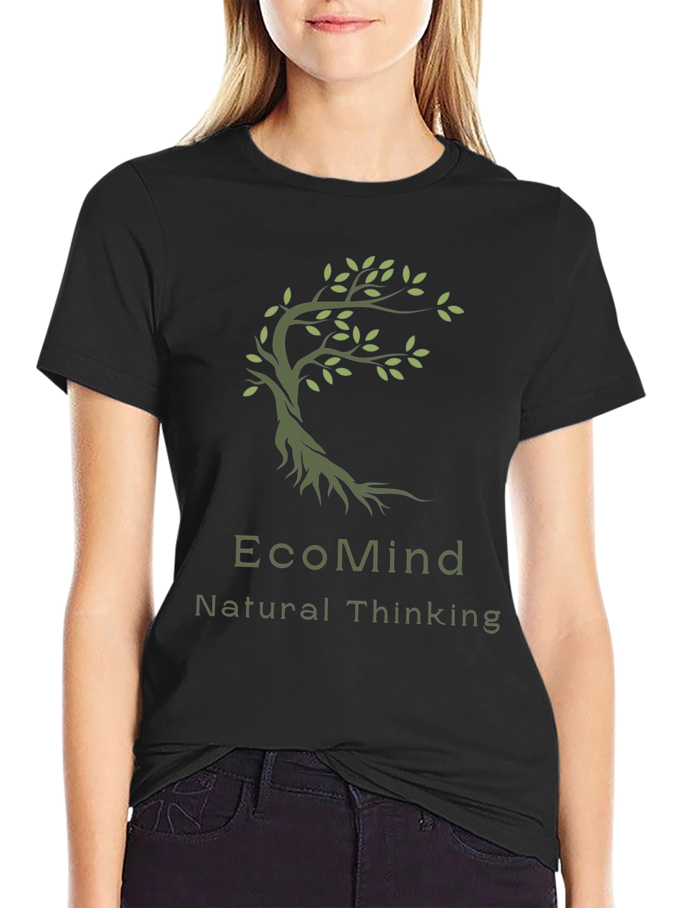 EcoMind Natural Thinking Tee - Sustainable Style