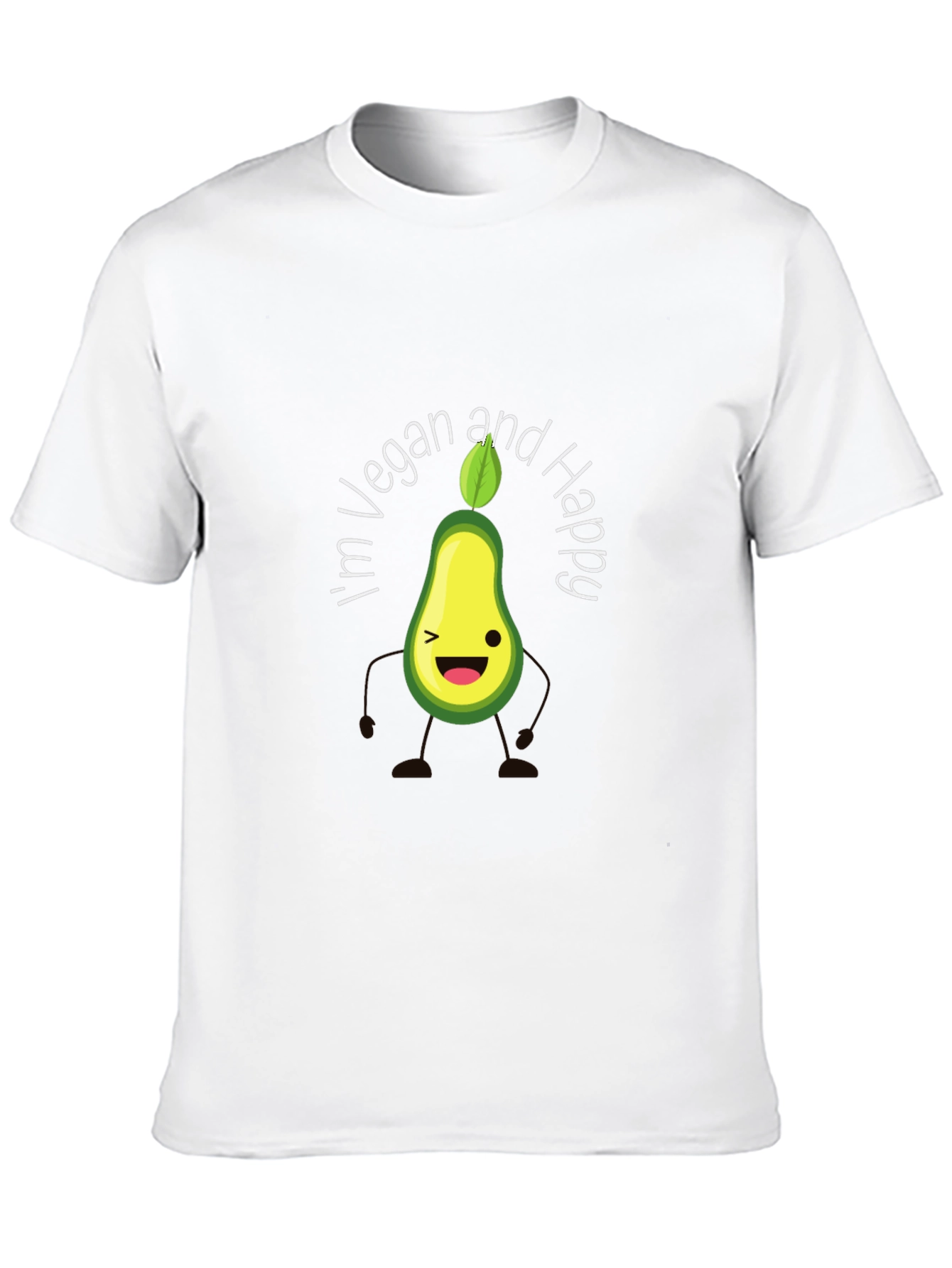Vegan Avocado Graphic T-Shirt