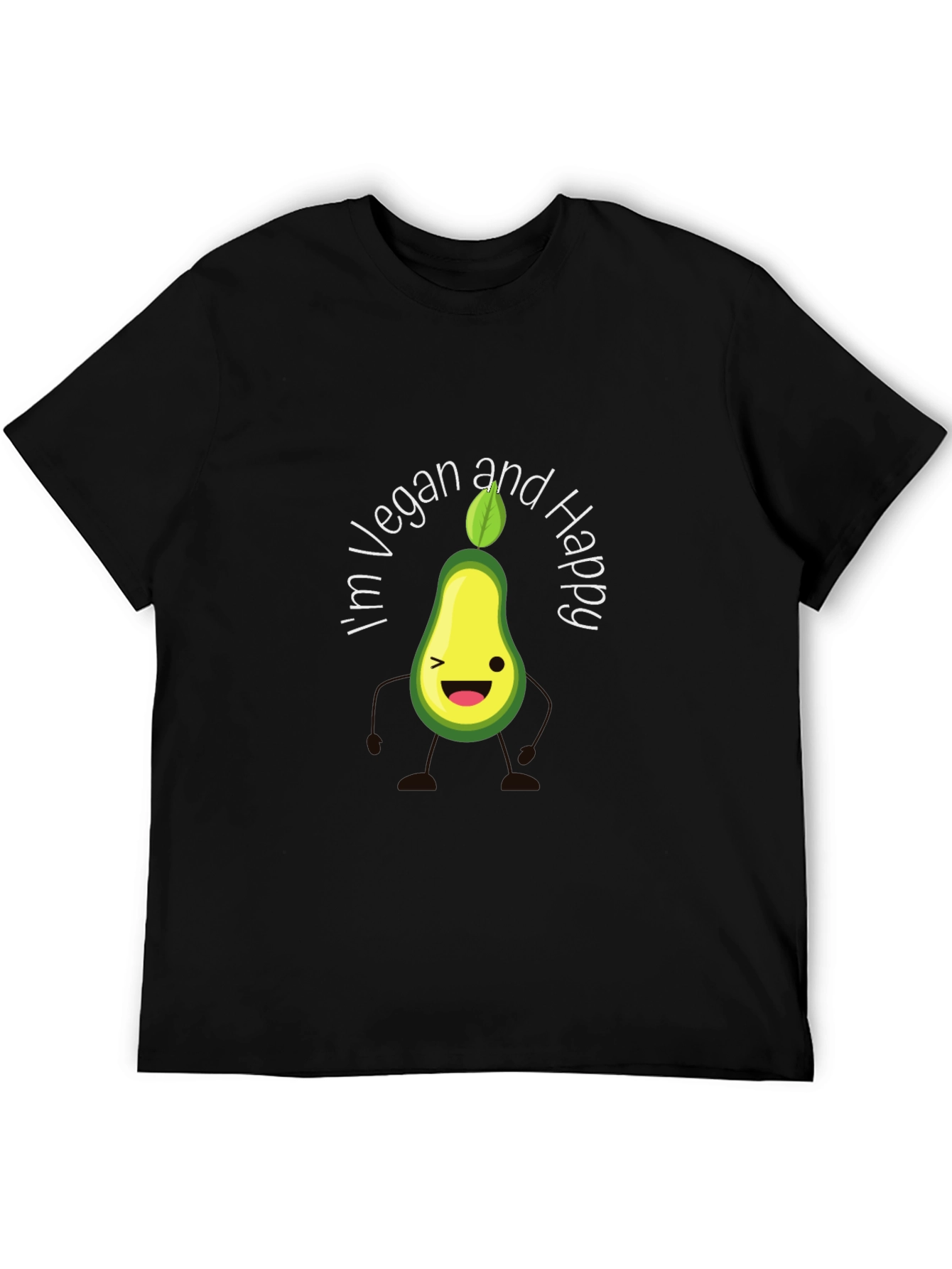 Vegan Avocado Graphic T-Shirt