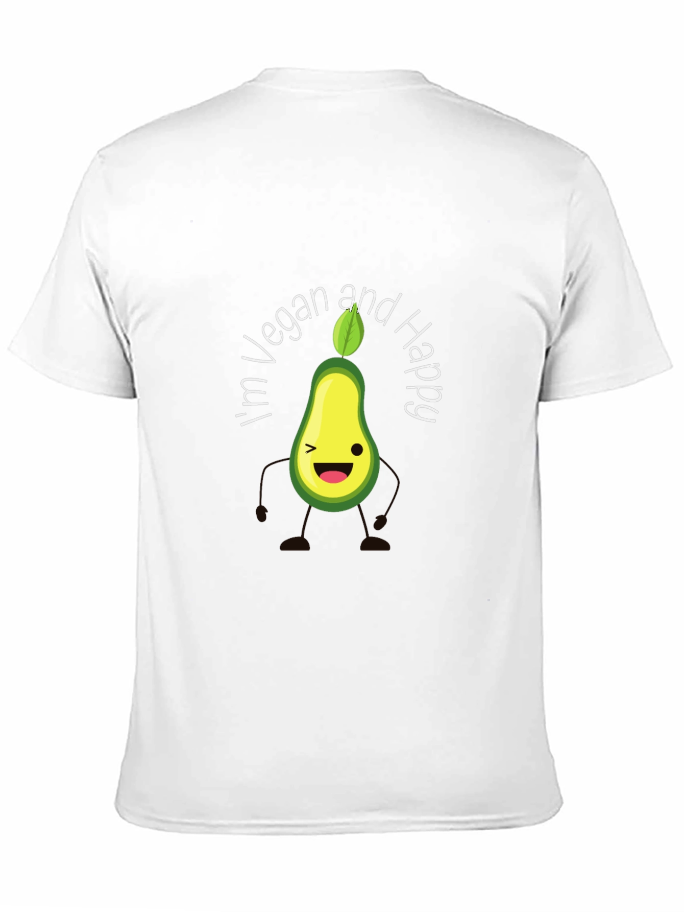 Vegan Avocado Graphic T-Shirt