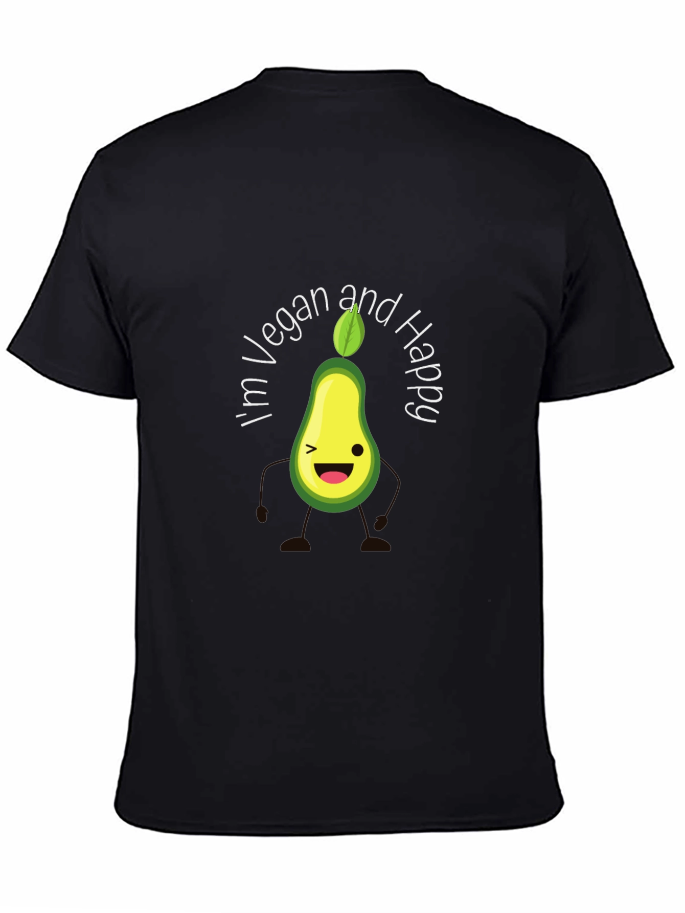 Vegan Avocado Graphic T-Shirt