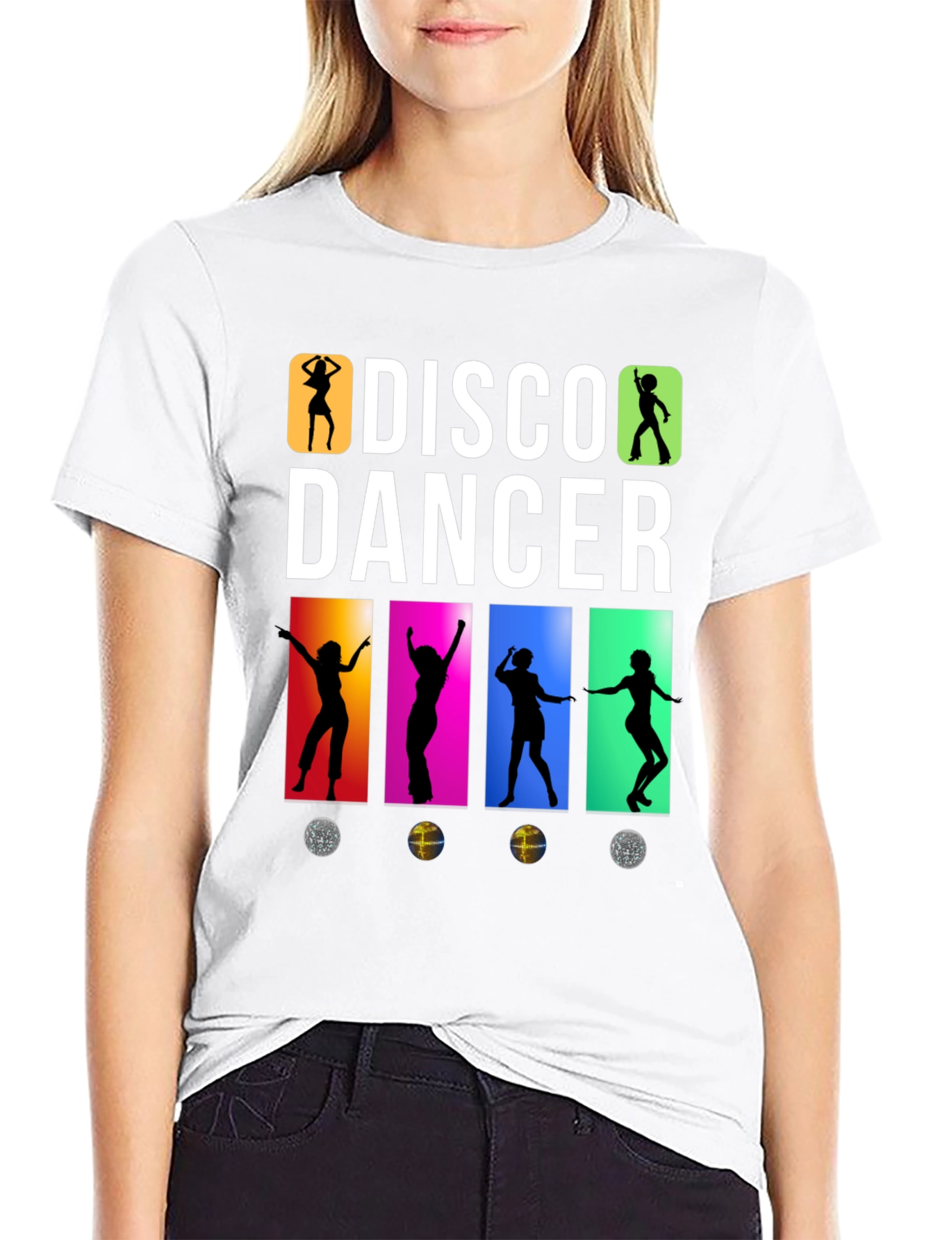 Retro Disco Dancer Graphic Tee