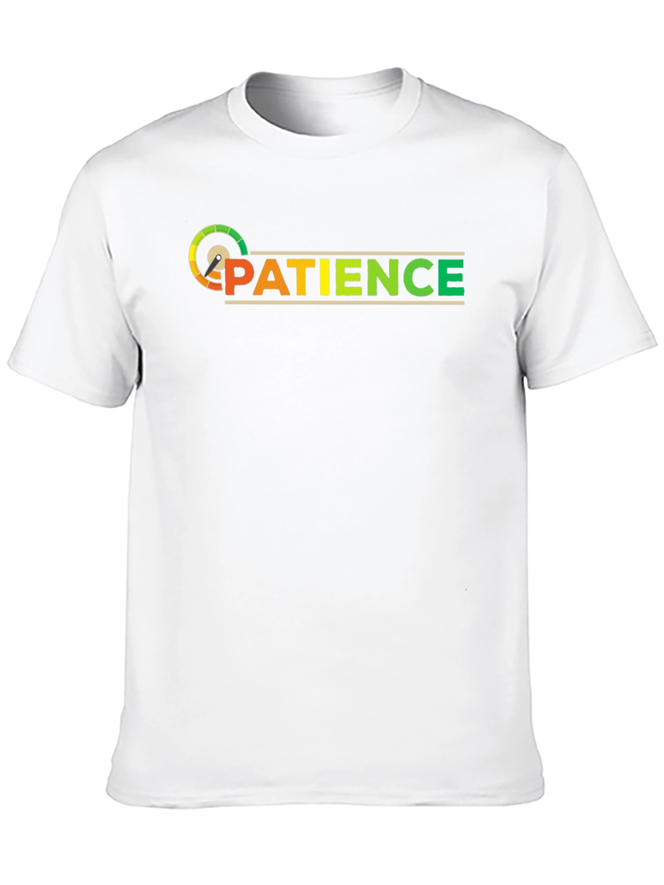 Patience Level Meter T-Shirt - Funny Graphic Tee