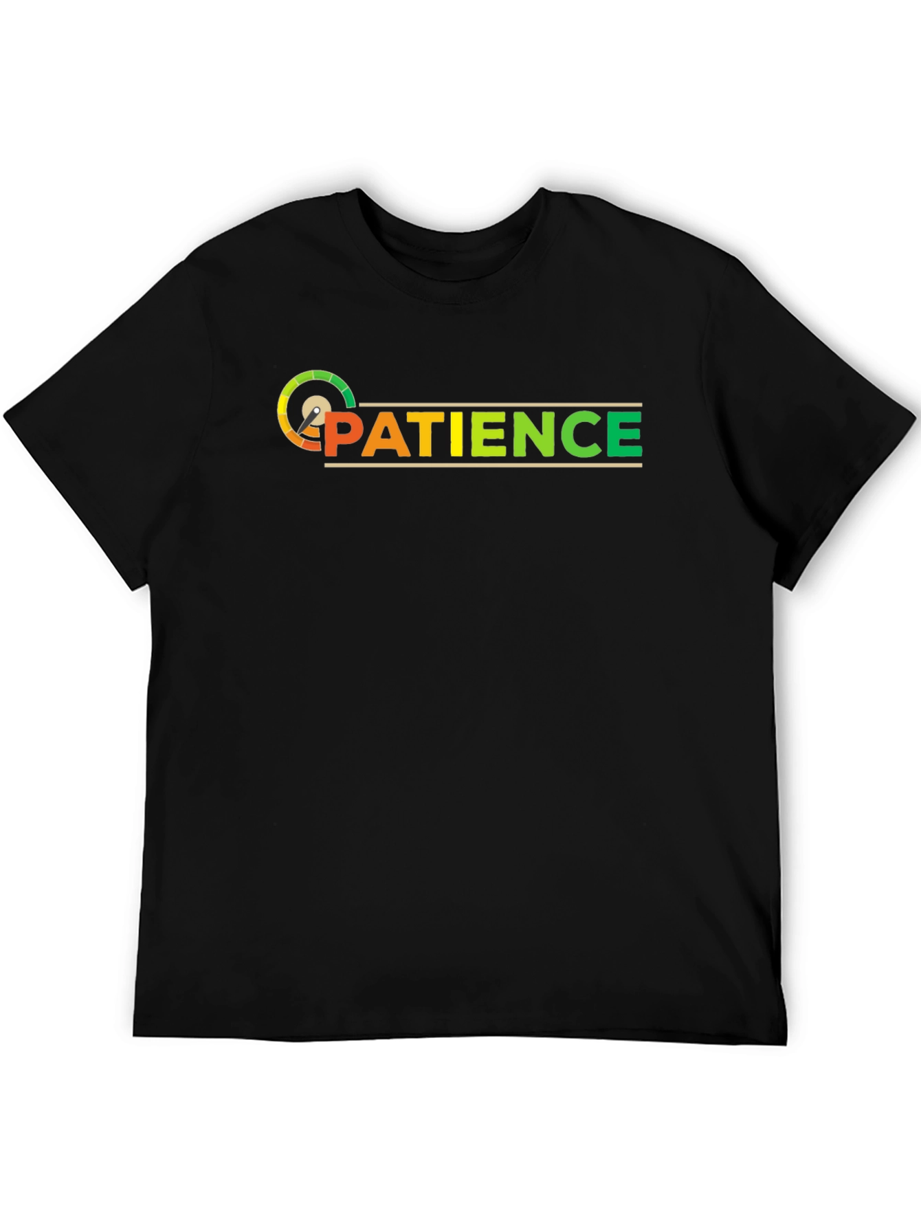 Patience Level Meter T-Shirt - Funny Graphic Tee