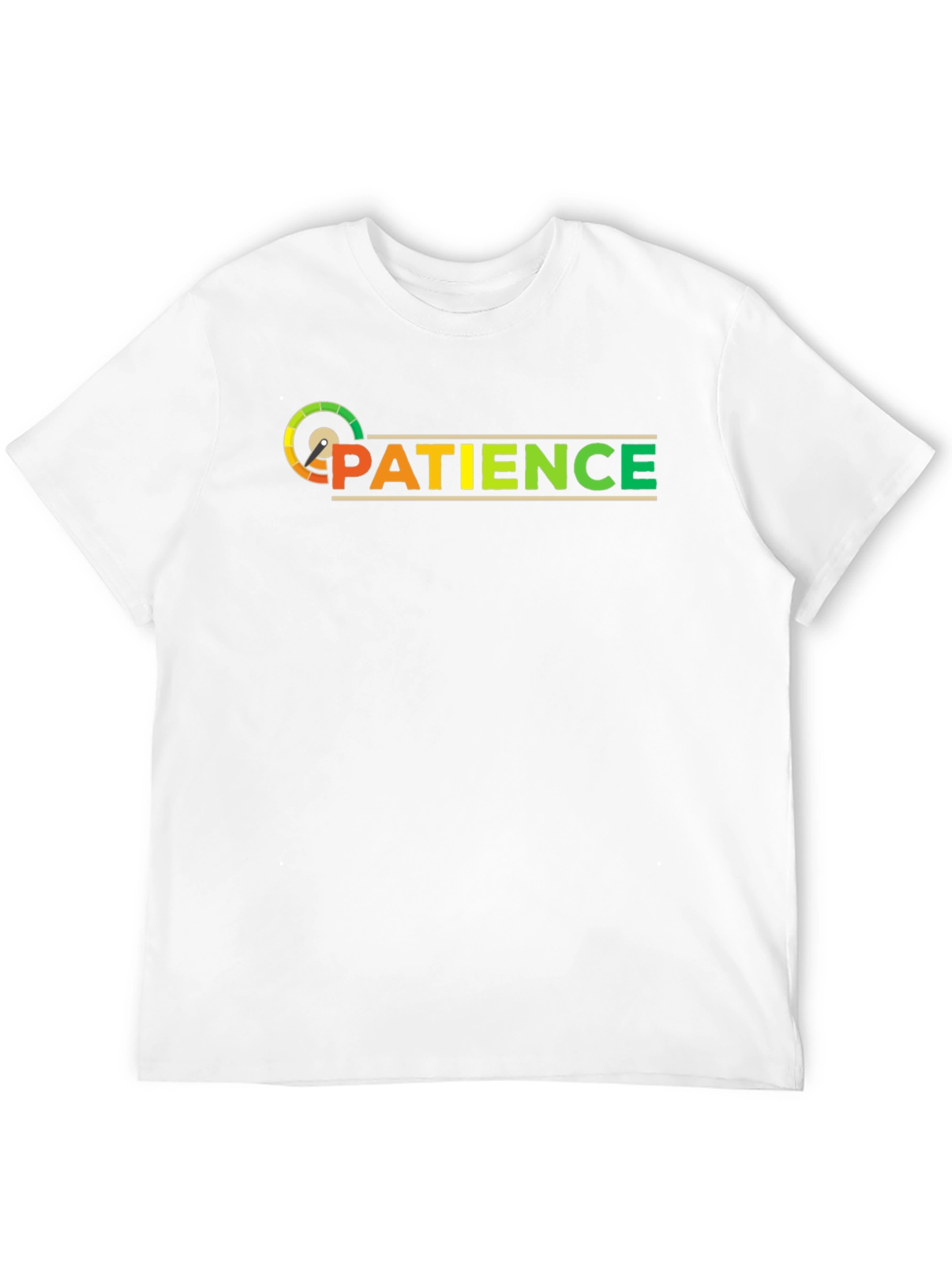 Patience Level Meter T-Shirt - Funny Graphic Tee