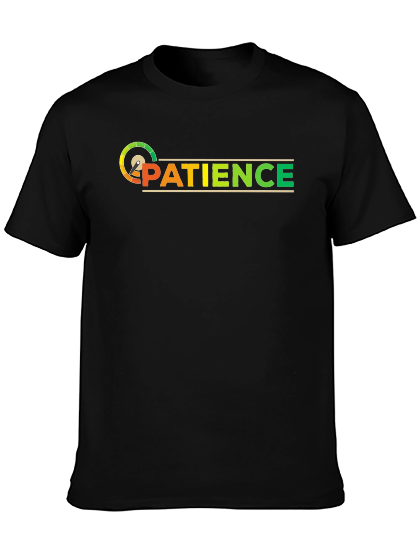 Patience Level Meter T-Shirt - Funny Graphic Tee