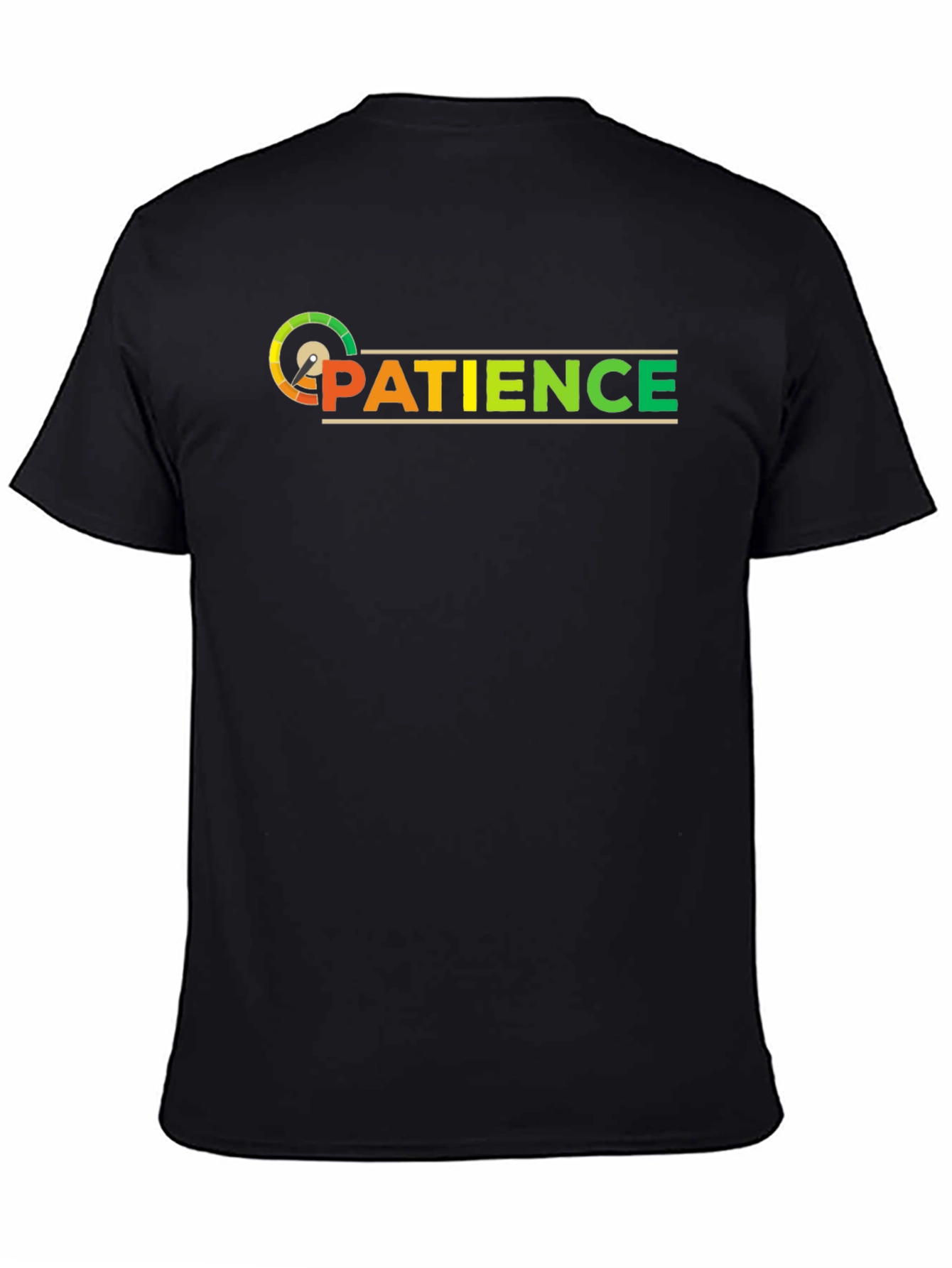 Patience Level Meter T-Shirt - Funny Graphic Tee