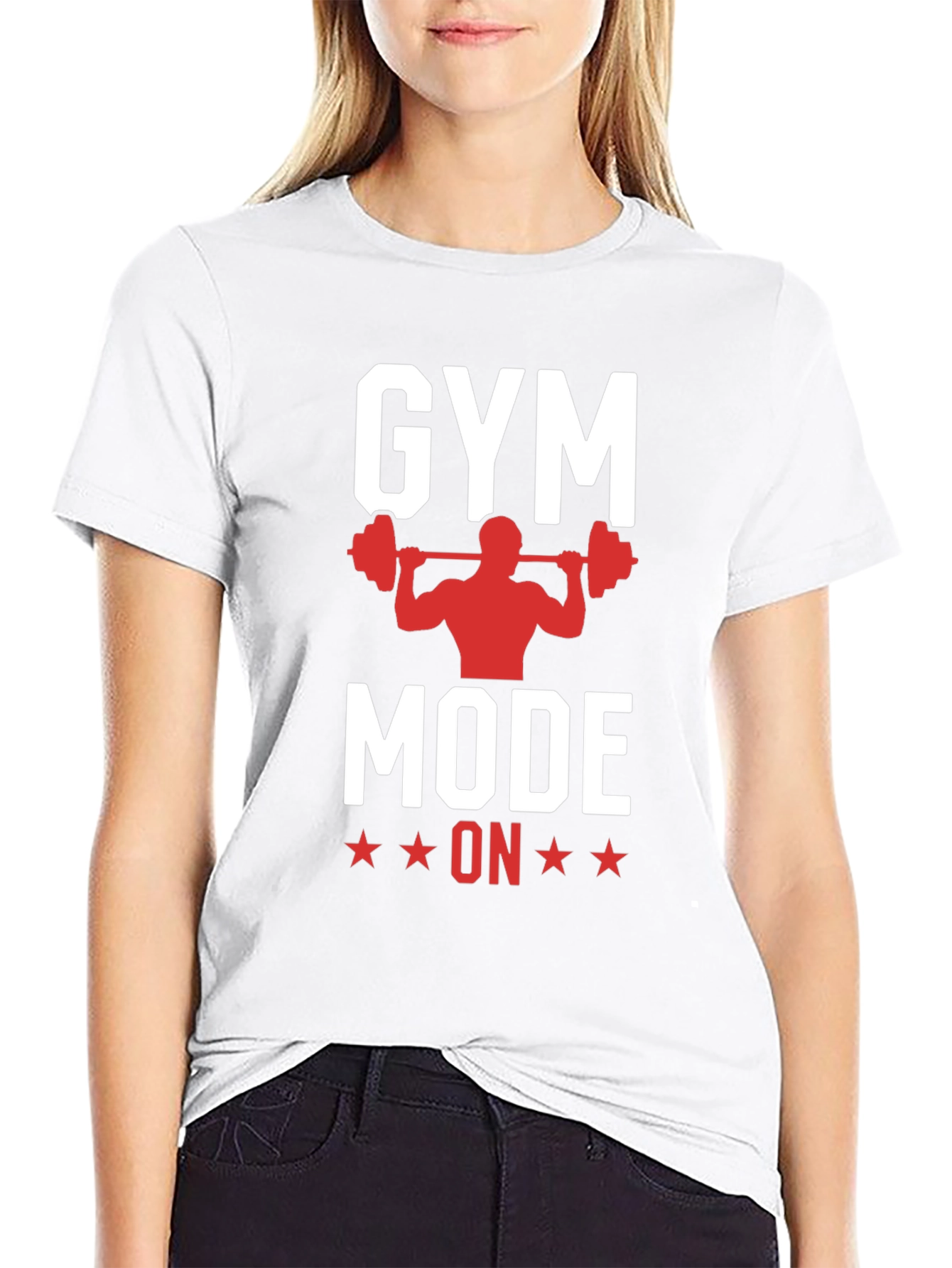 Gym Mode On T-Shirt - Workout Motivation