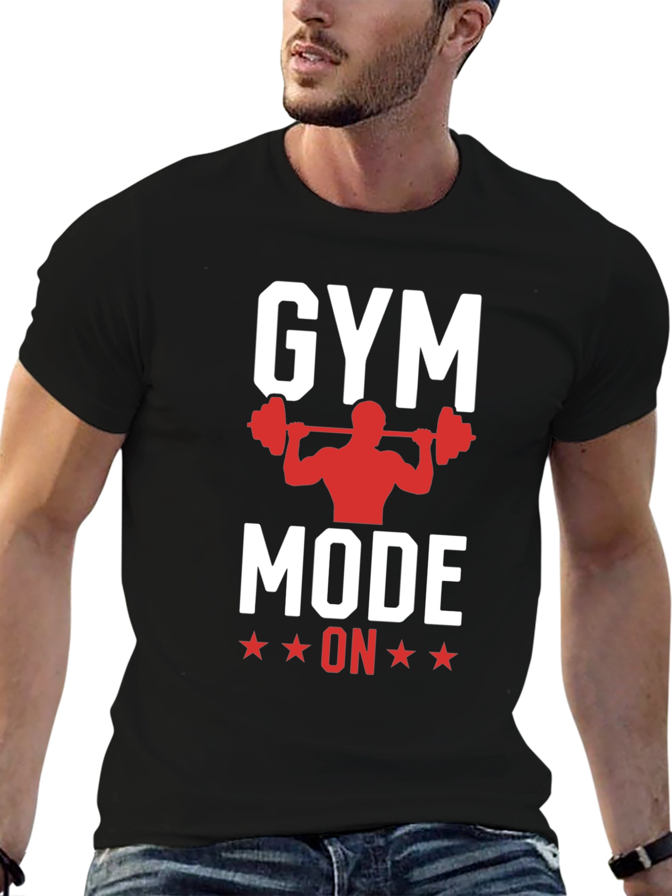 Gym Mode On T-Shirt - Workout Motivation