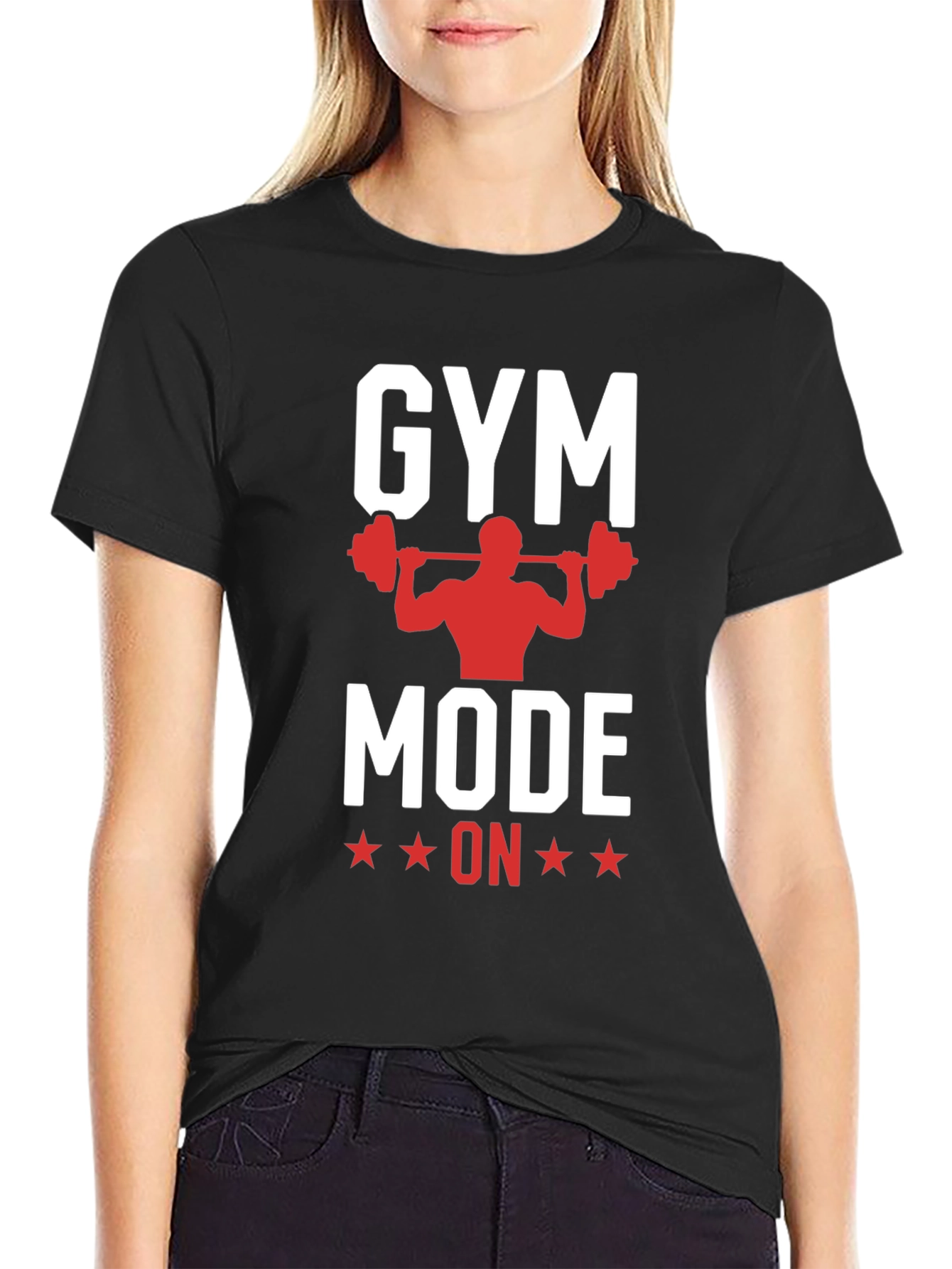 Gym Mode On T-Shirt - Workout Motivation