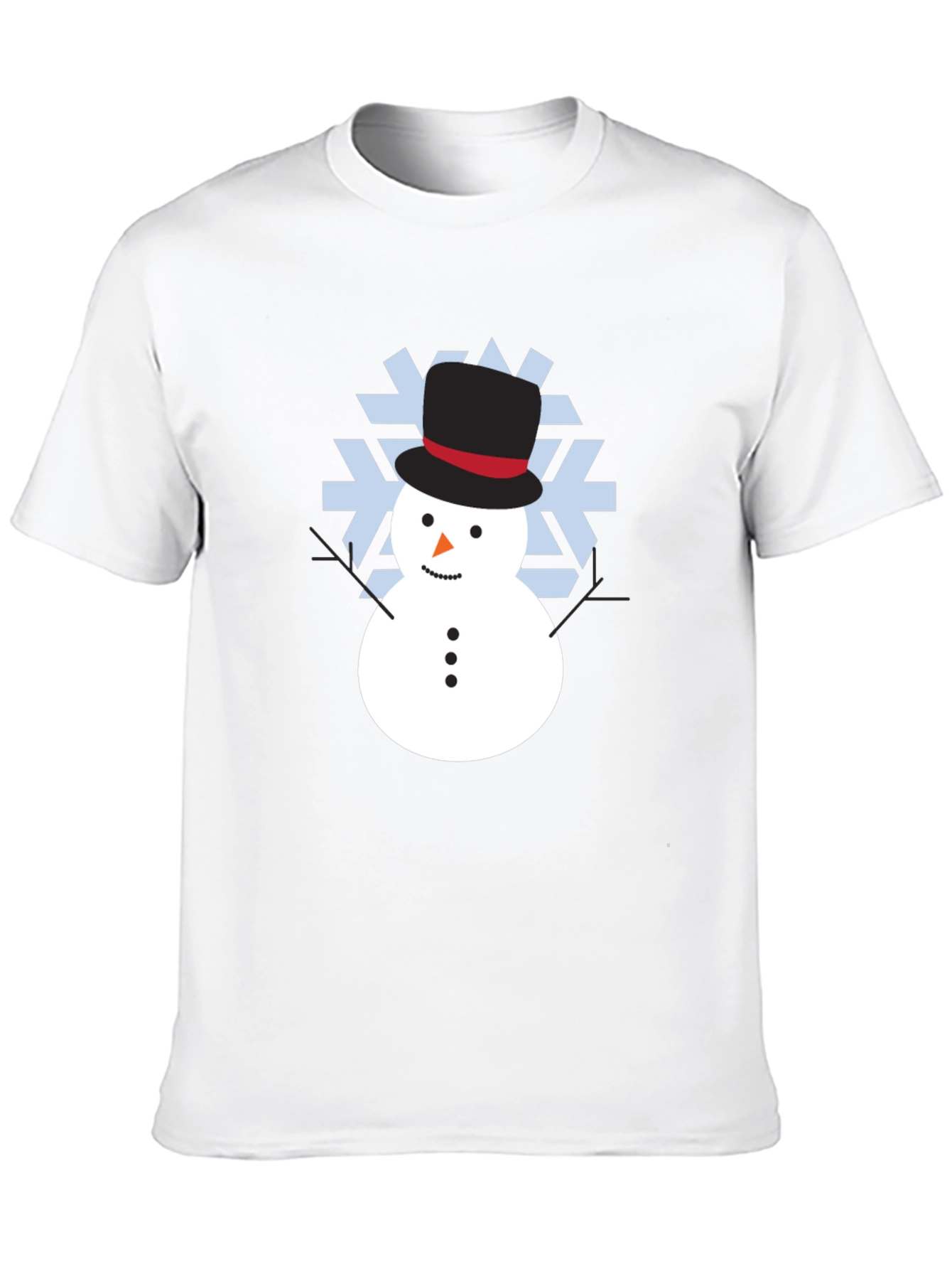Snowman Graphic Tee - Holiday Fun