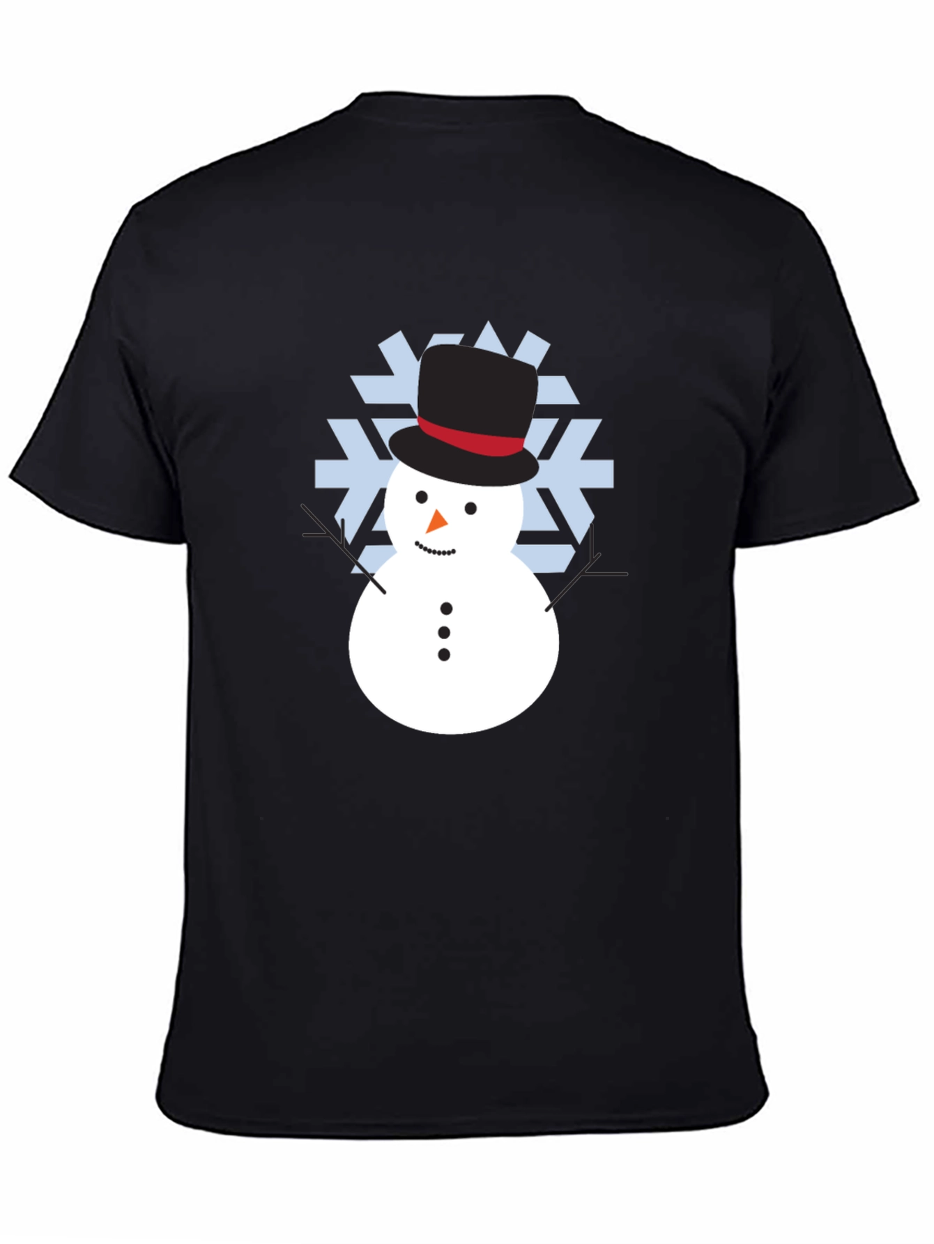 Snowman Graphic Tee - Holiday Fun