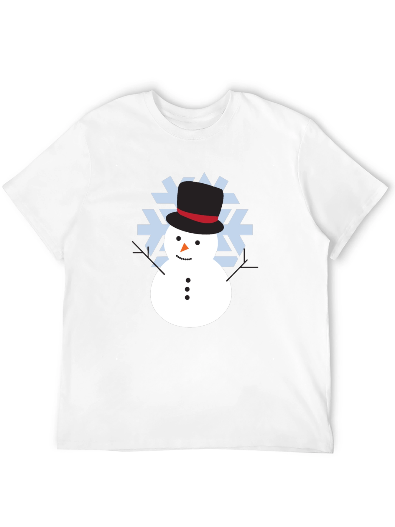 Snowman Graphic Tee - Holiday Fun