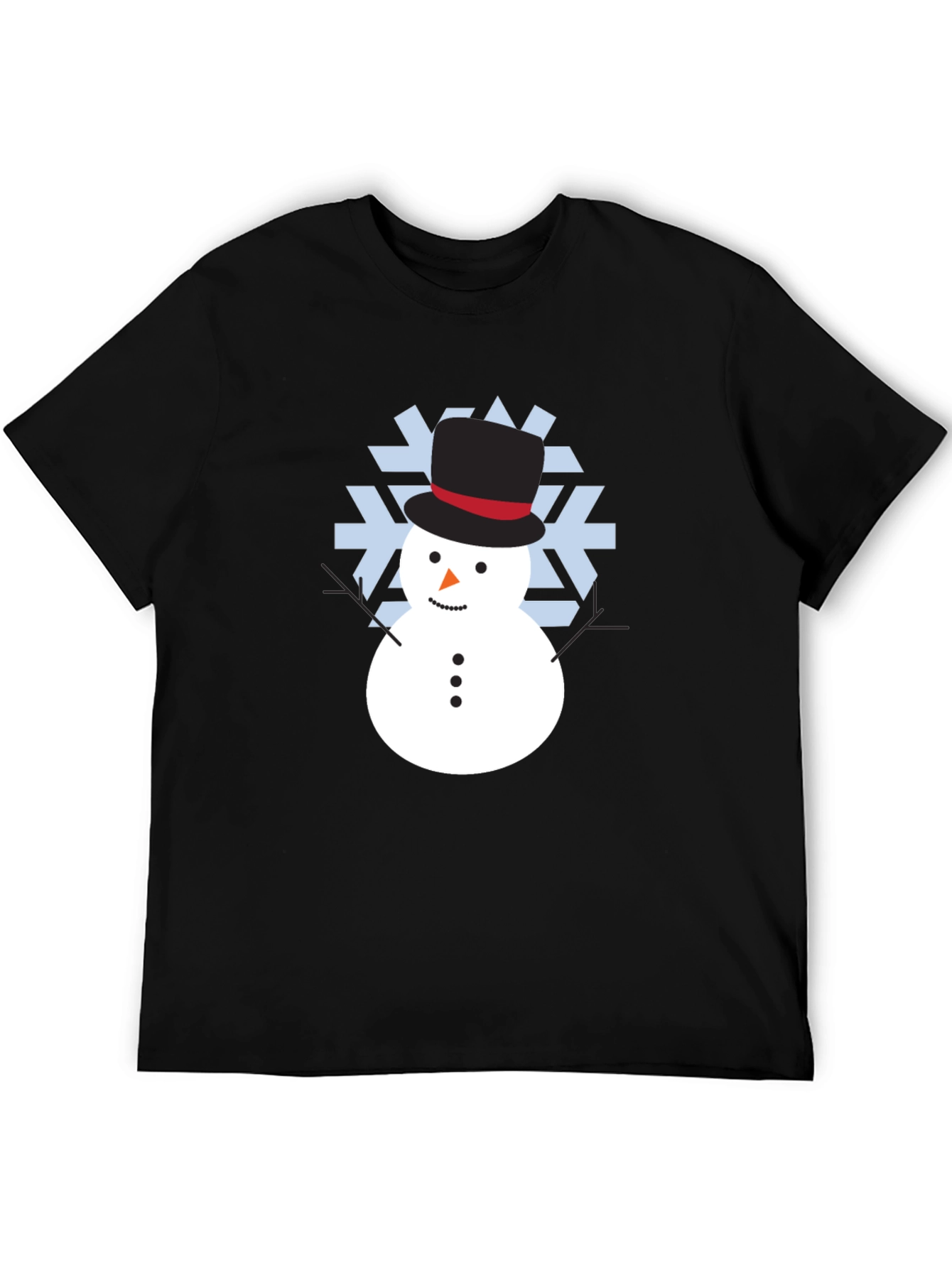 Snowman Graphic Tee - Holiday Fun