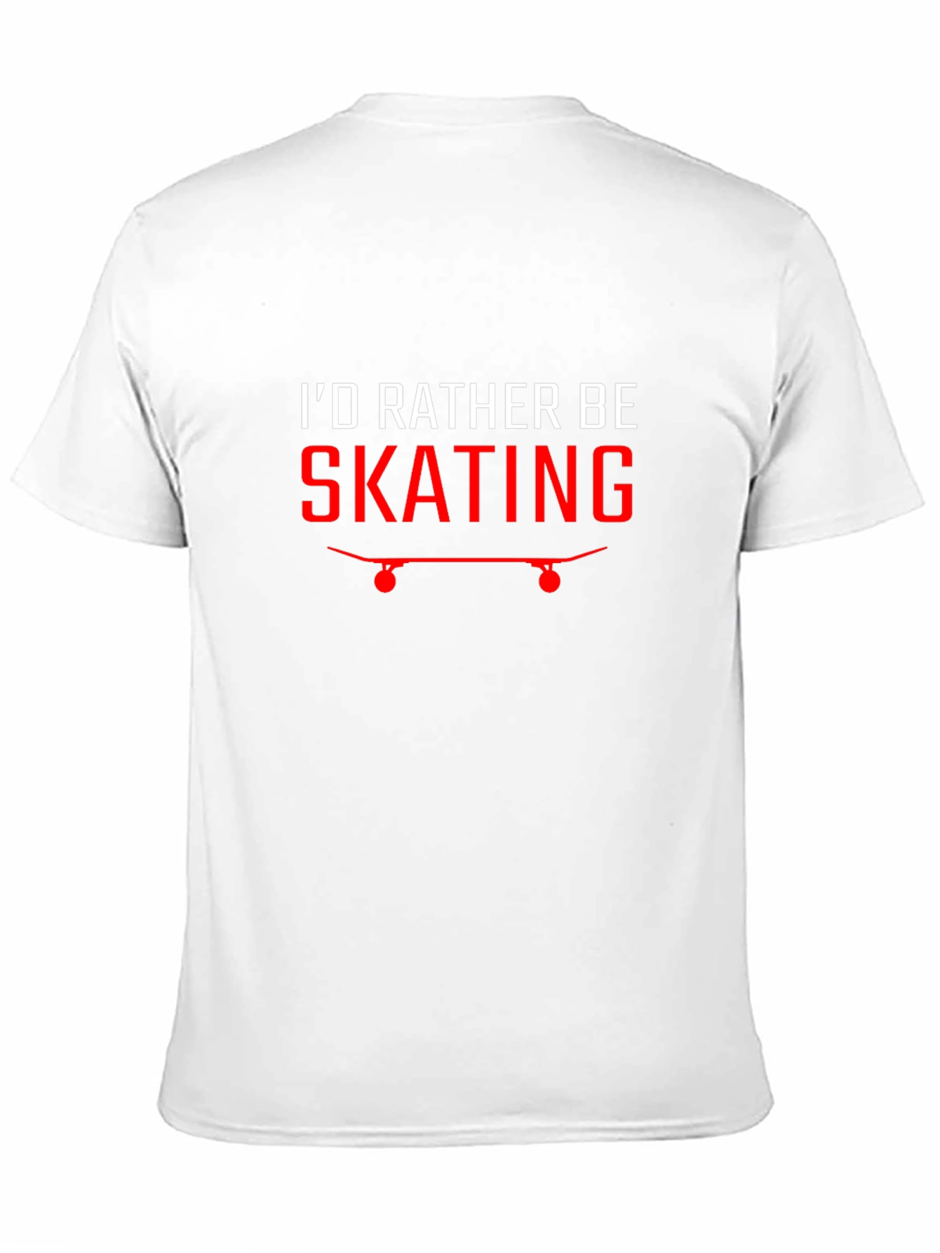 Skating T-Shirt - Id Rather Be Skating