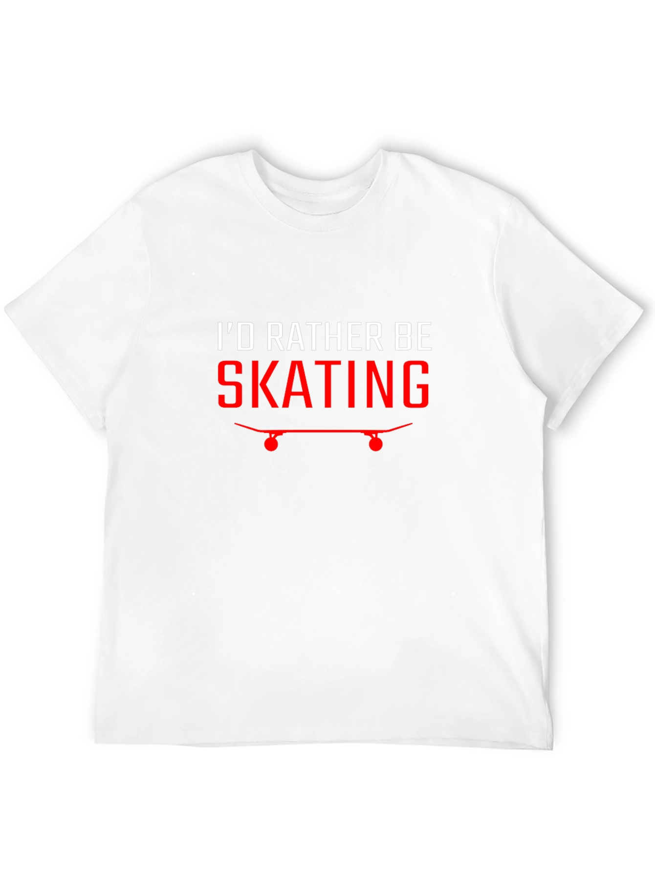 Skating T-Shirt - Id Rather Be Skating