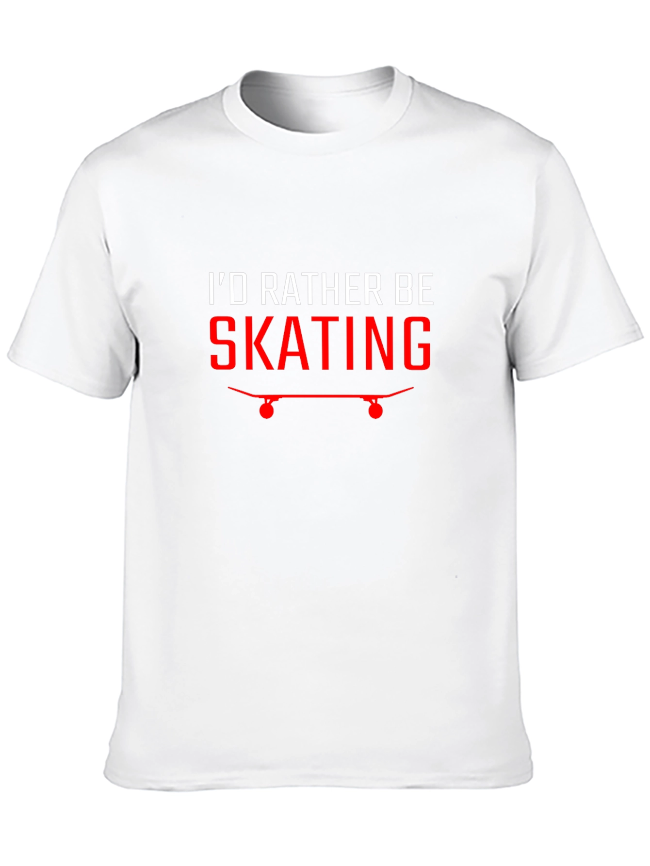 Skating T-Shirt - Id Rather Be Skating