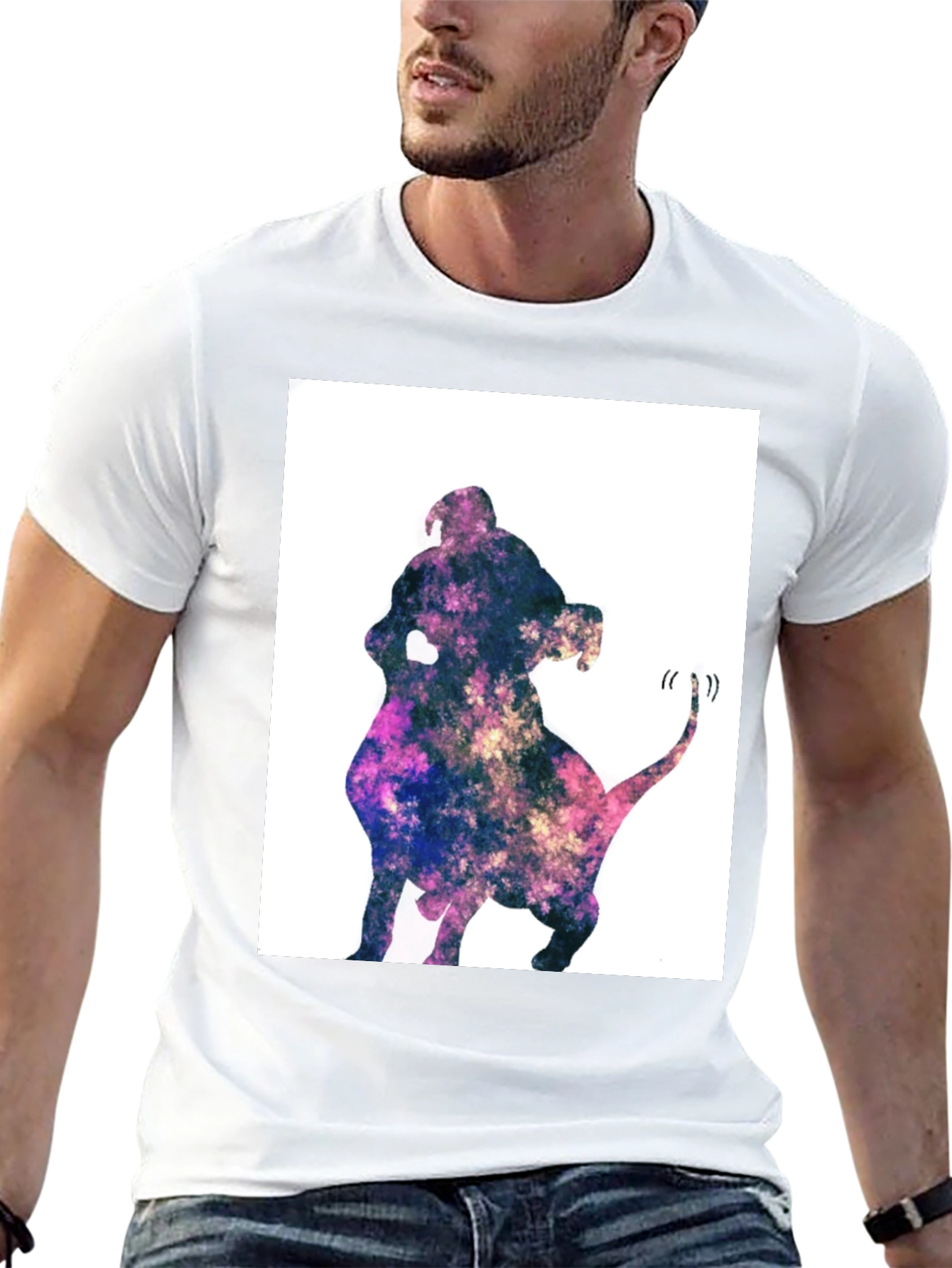 Space Dog T-Shirt - Unique Graphic Tee