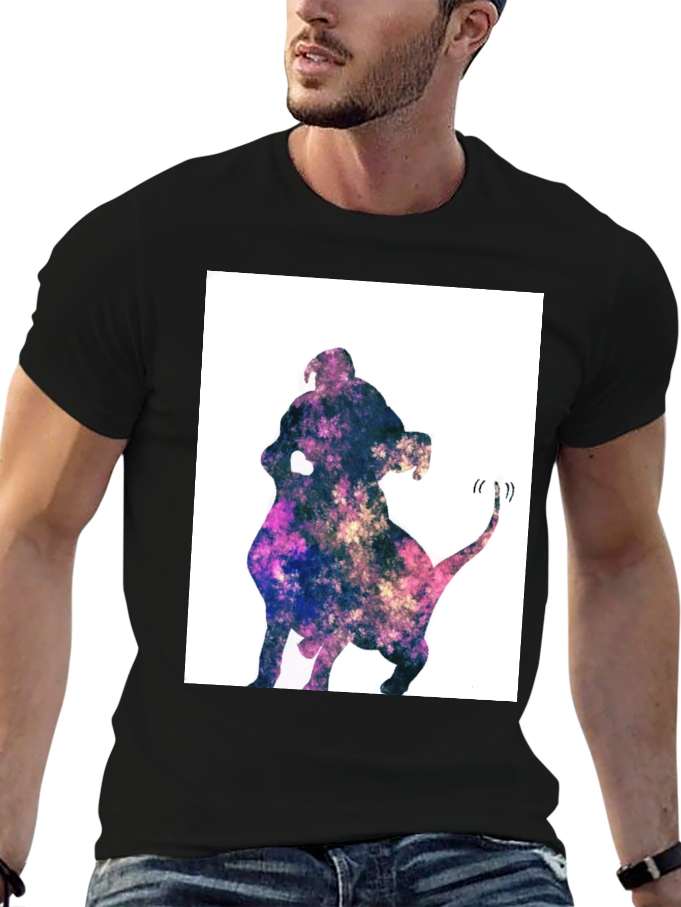 Space Dog T-Shirt - Unique Graphic Tee