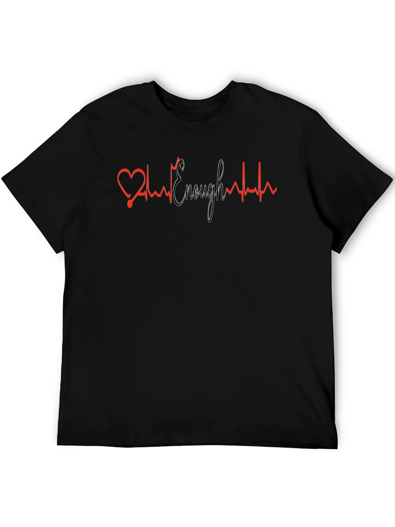 Heartbeat Enough Graphic Tee