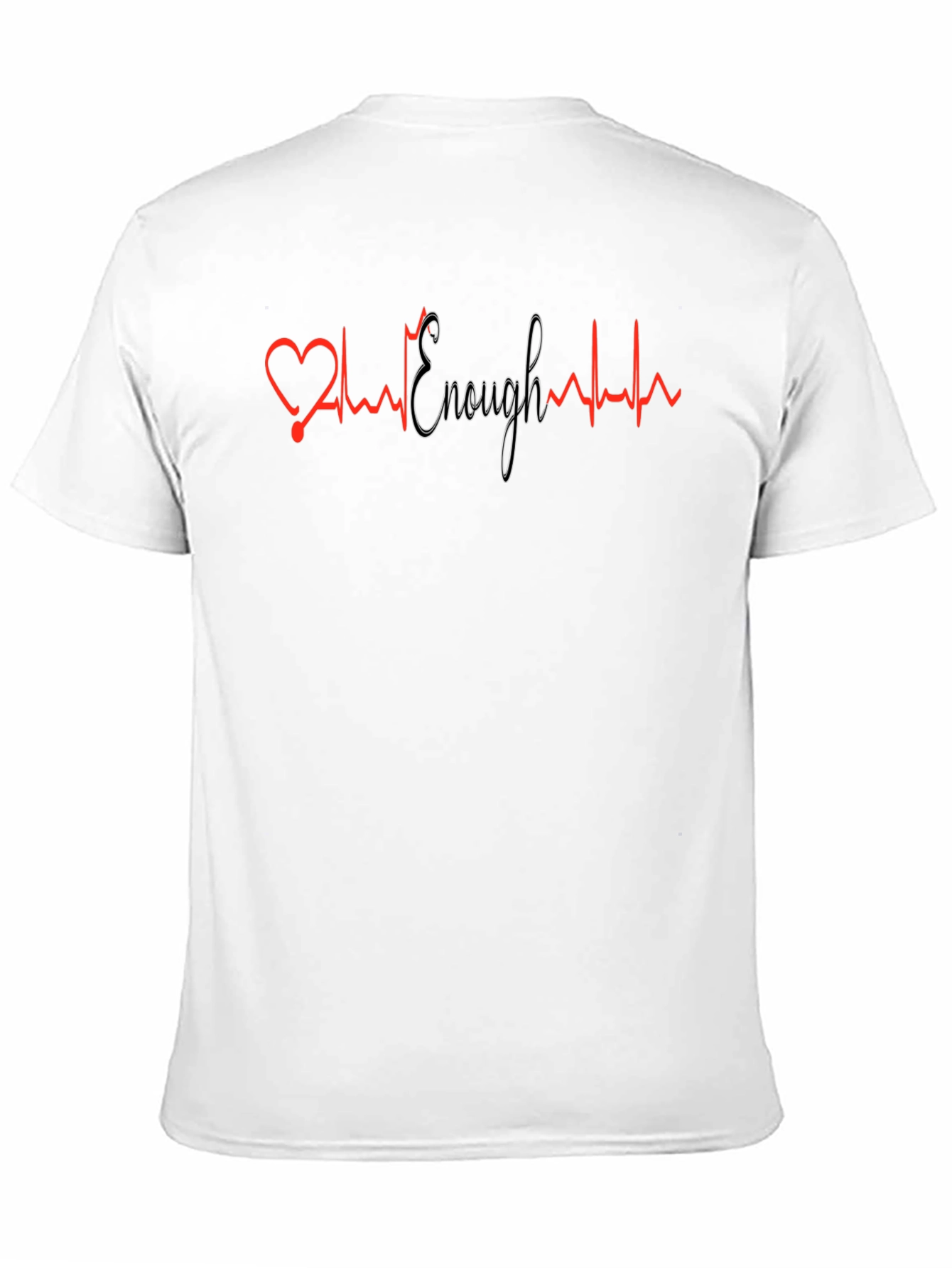 Heartbeat Enough Graphic Tee
