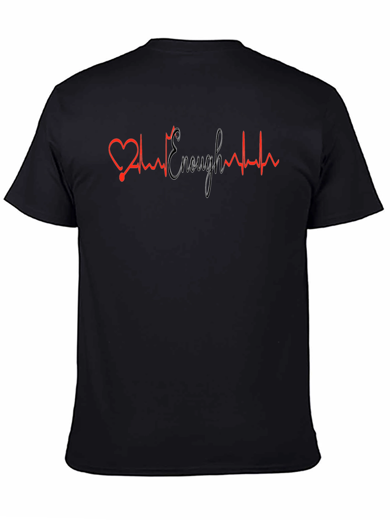 Heartbeat Enough Graphic Tee